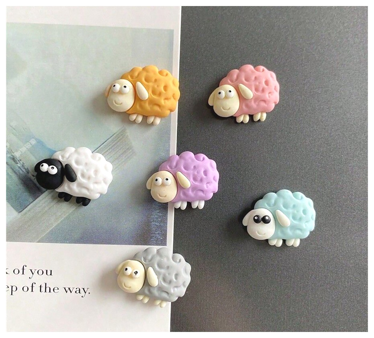 طراحیهای جذاب مگنت یخچالی: آثاری هنری برای دکوراسیون منزل