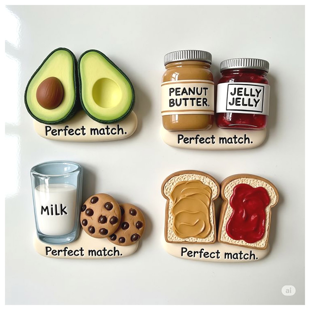 طراحیهای جذاب مگنت یخچالی: آثاری هنری برای دکوراسیون منزل