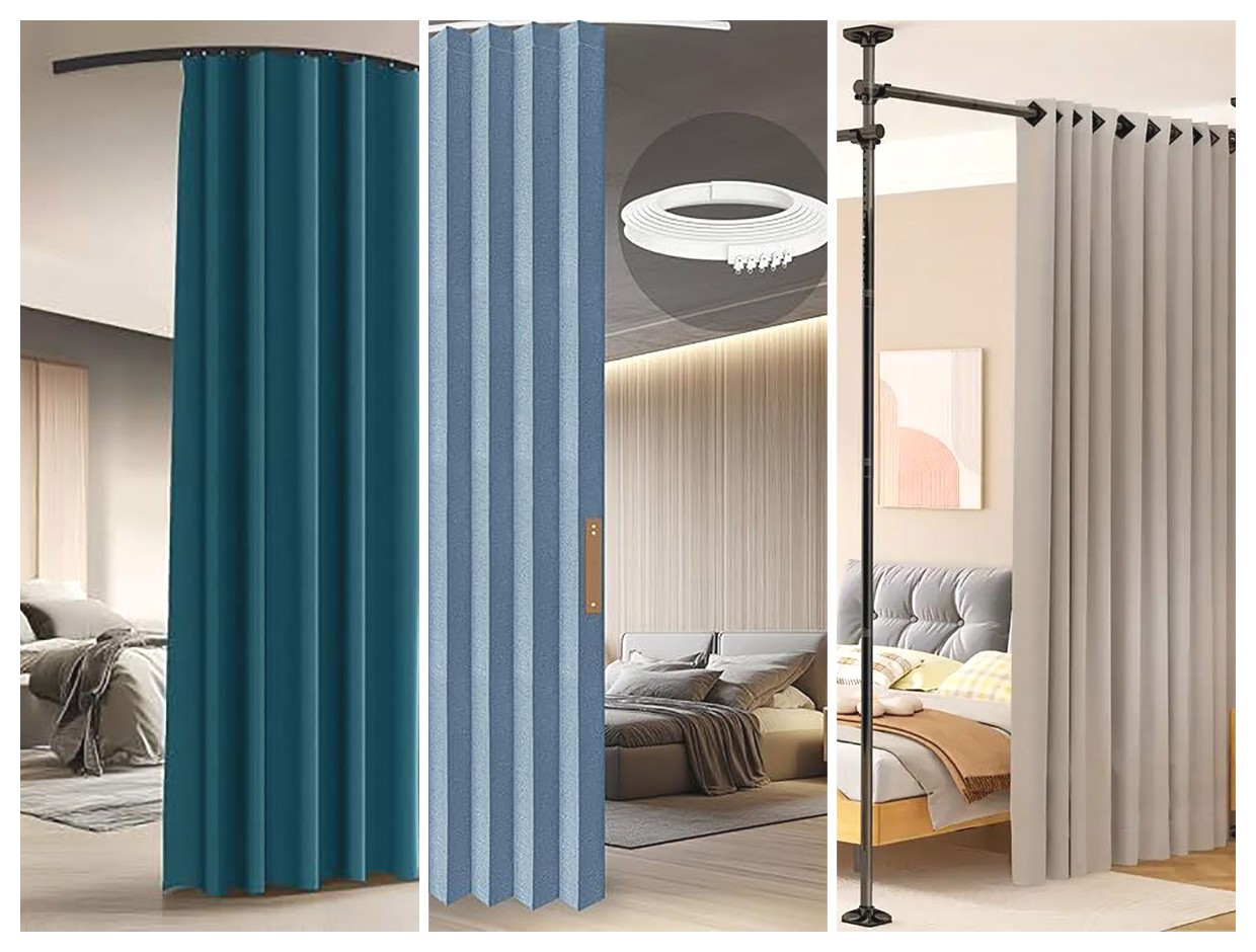 پردههای جداکننده اتاق: دکوراسیون خلاقانه و کاربردی