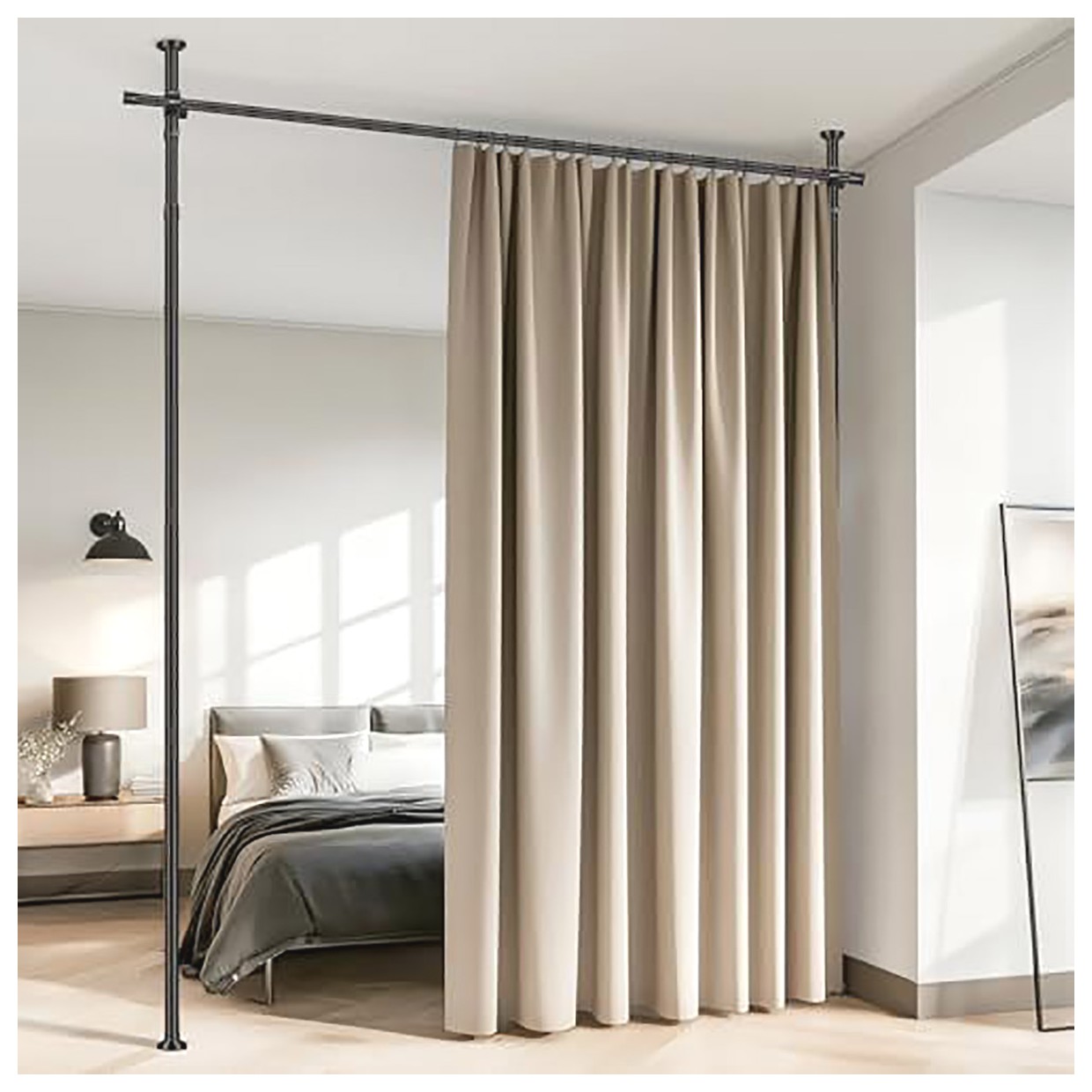 پردههای جداکننده اتاق: دکوراسیون خلاقانه و کاربردی