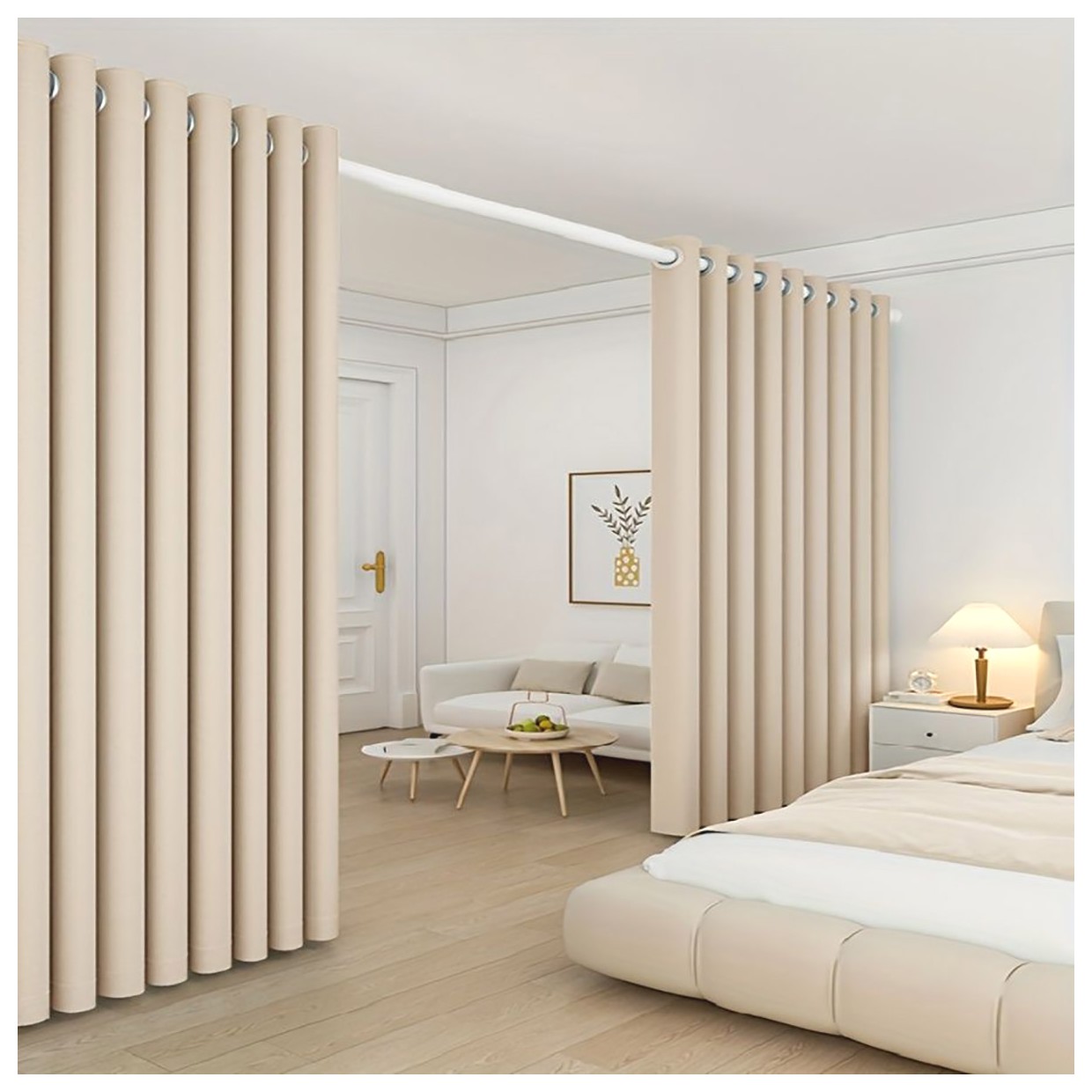 پردههای جداکننده اتاق: دکوراسیون خلاقانه و کاربردی