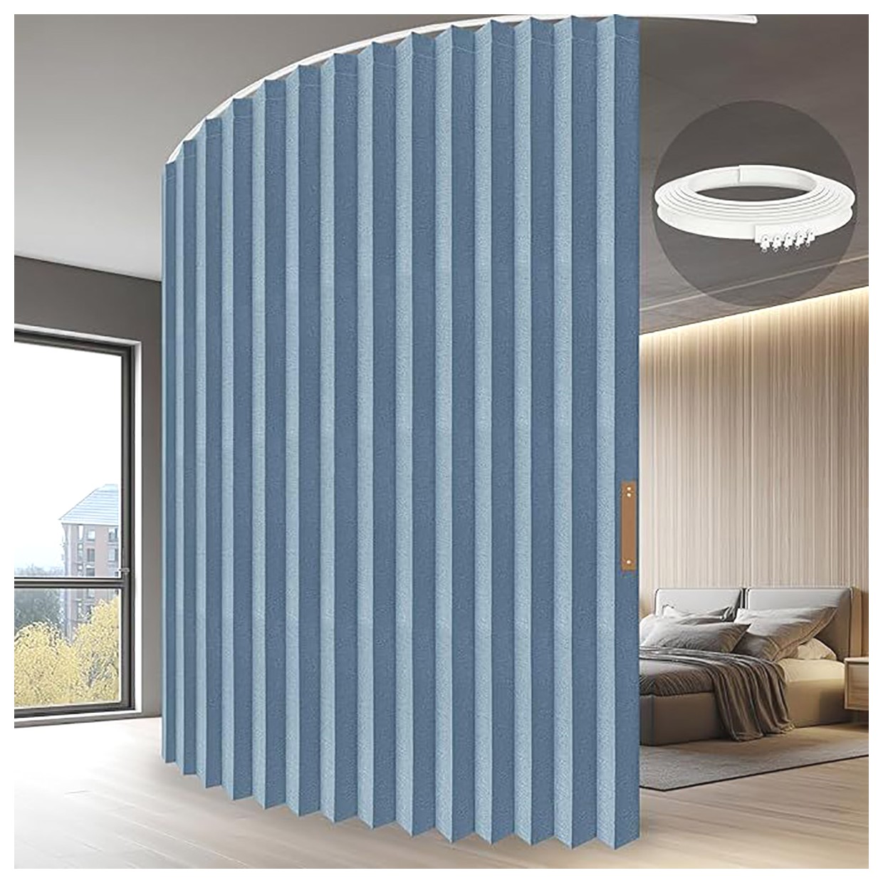 پردههای جداکننده اتاق: دکوراسیون خلاقانه و کاربردی