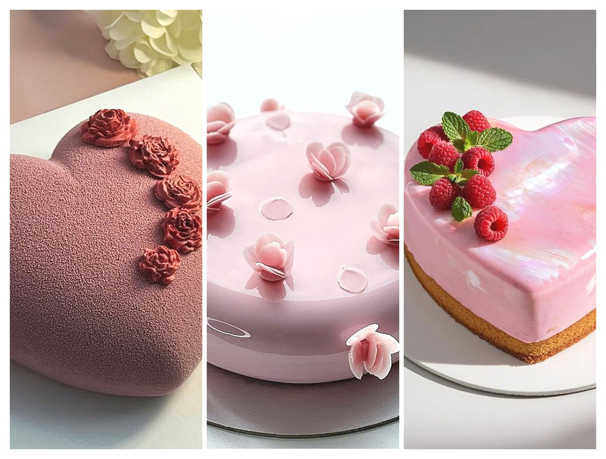 طرز تهیه کیک تولد ساده و زیبا برای خانم‌ها