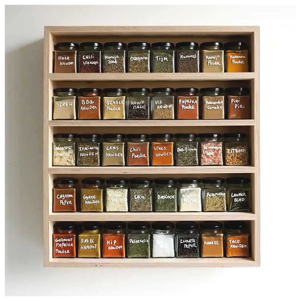 ایده‌های جذاب برای چیدمان ادویه‌ها در آشپزخانه