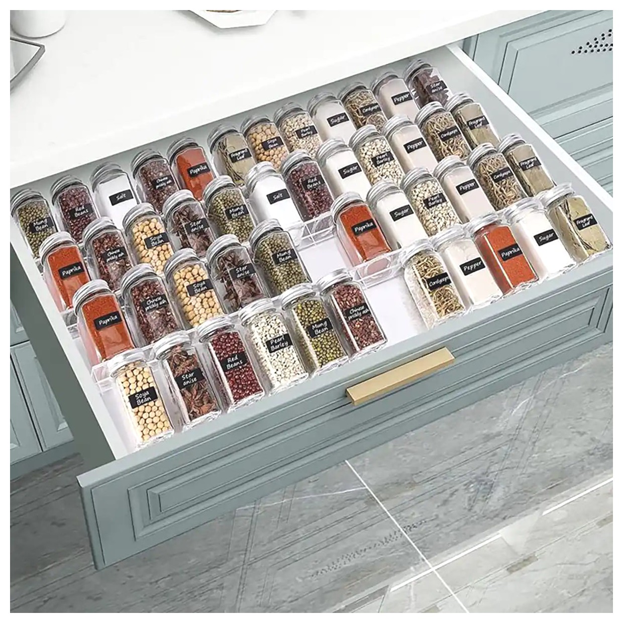 ایده‌های جذاب برای چیدمان ادویه‌ها در آشپزخانه