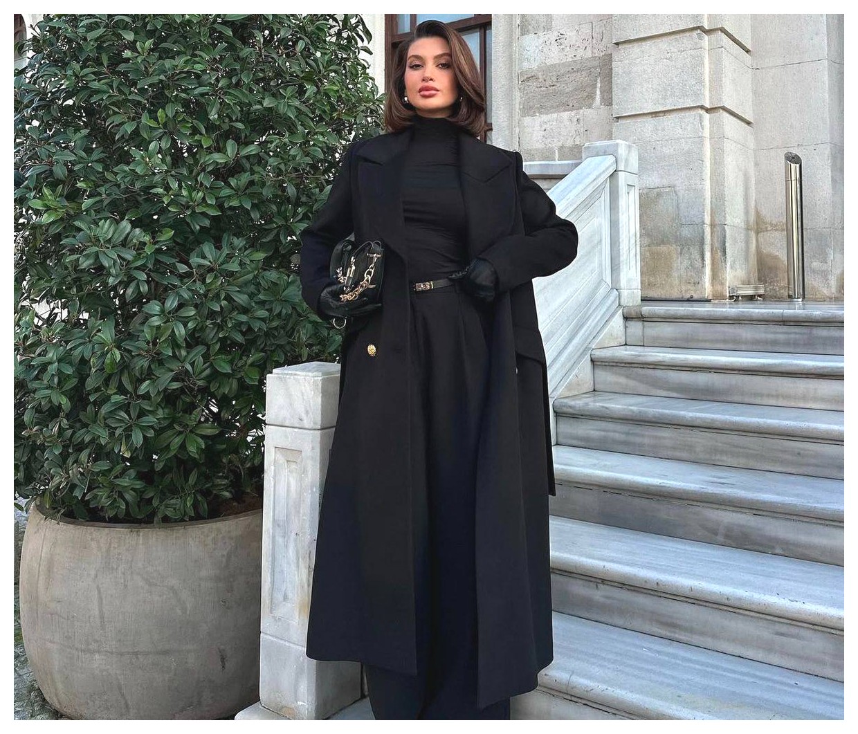 مدلهای شیک مانتو مشکی برای خانمها