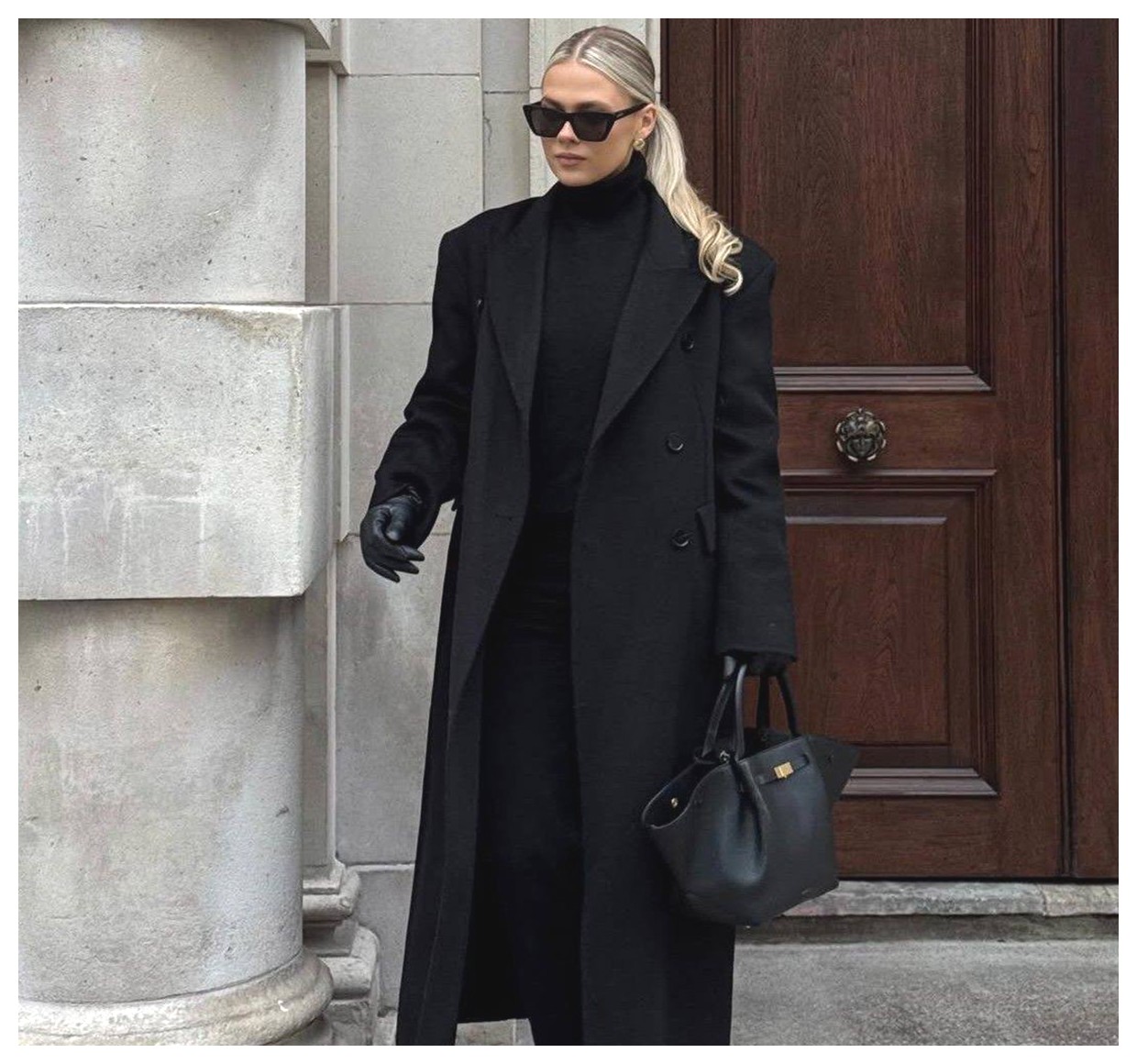 مدلهای شیک مانتو مشکی برای خانمها