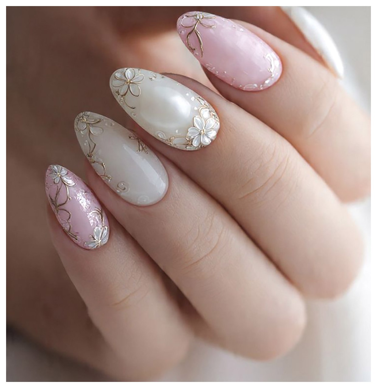 زیباترین طراحیهای ناخن برای سال 2024