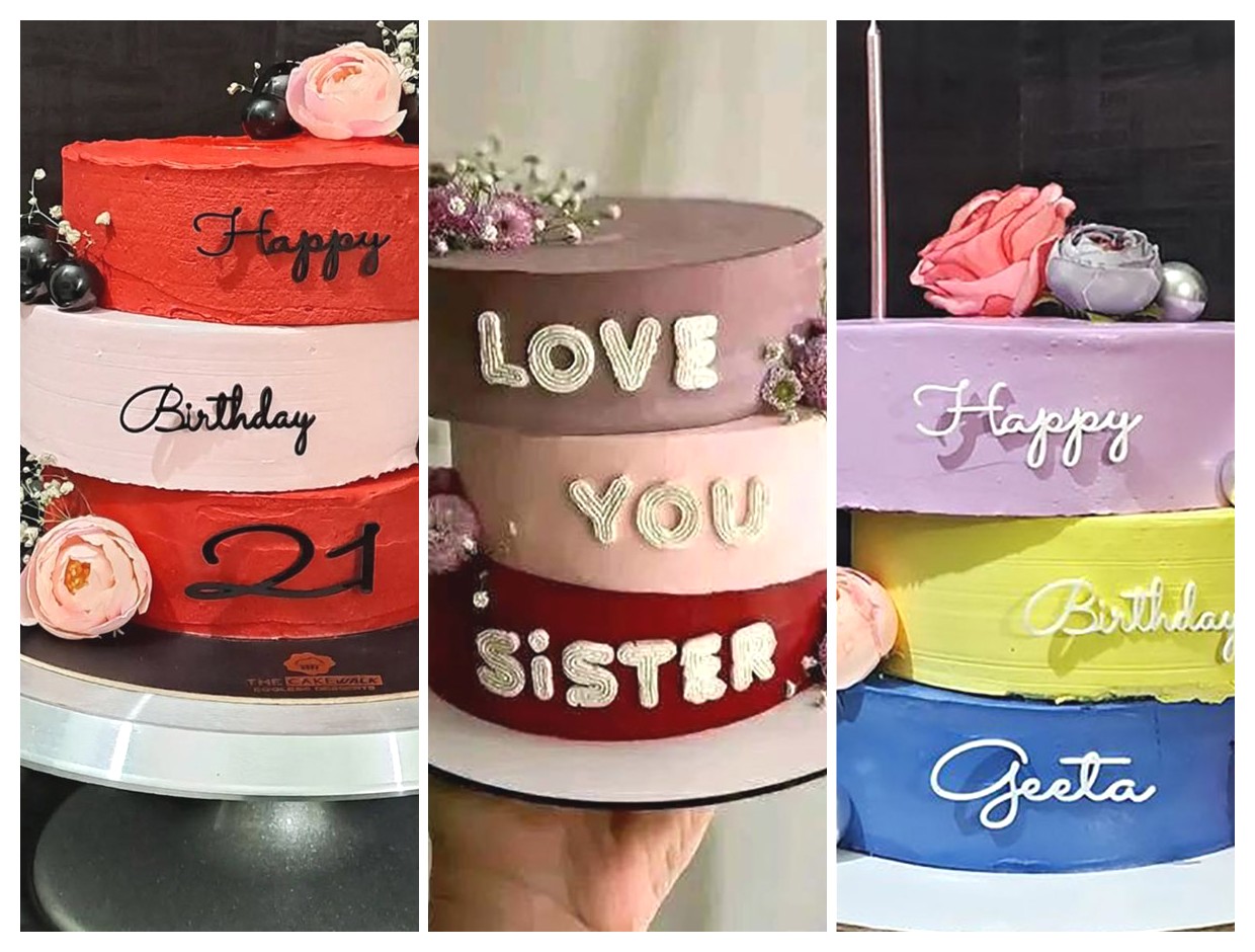 کیک تولد سه طبقه مدرن و شیک | ایده‌هایی برای تهیه کیک تولد خاص