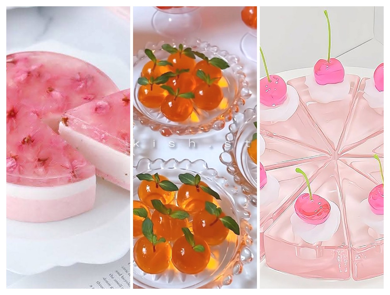آشنایی با انواع تزیین ژله: ایدههای خلاقانه و زیبا