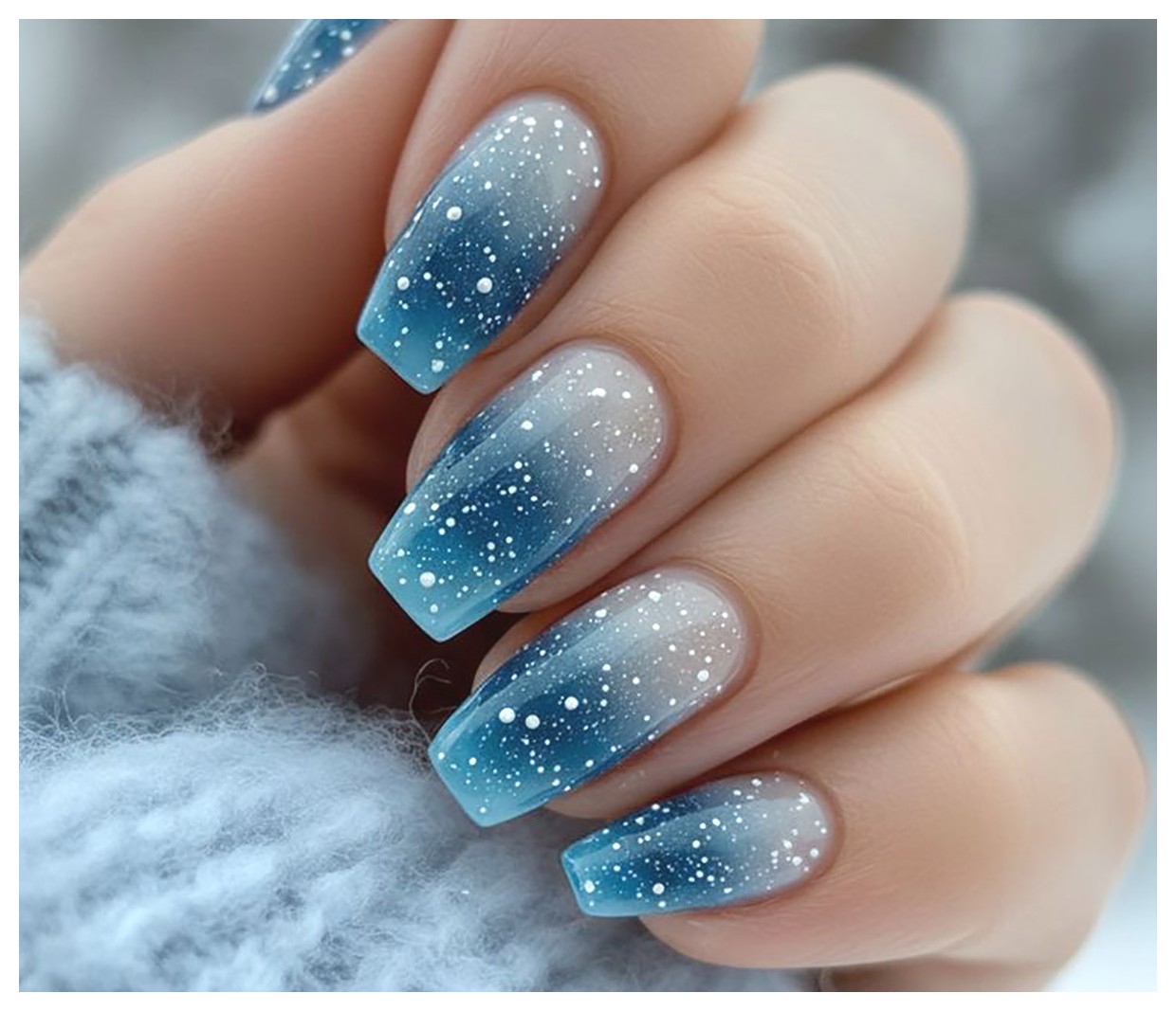 طراحی ناخن‌های زمستانی: ایده‌های زیبا و خلاقانه