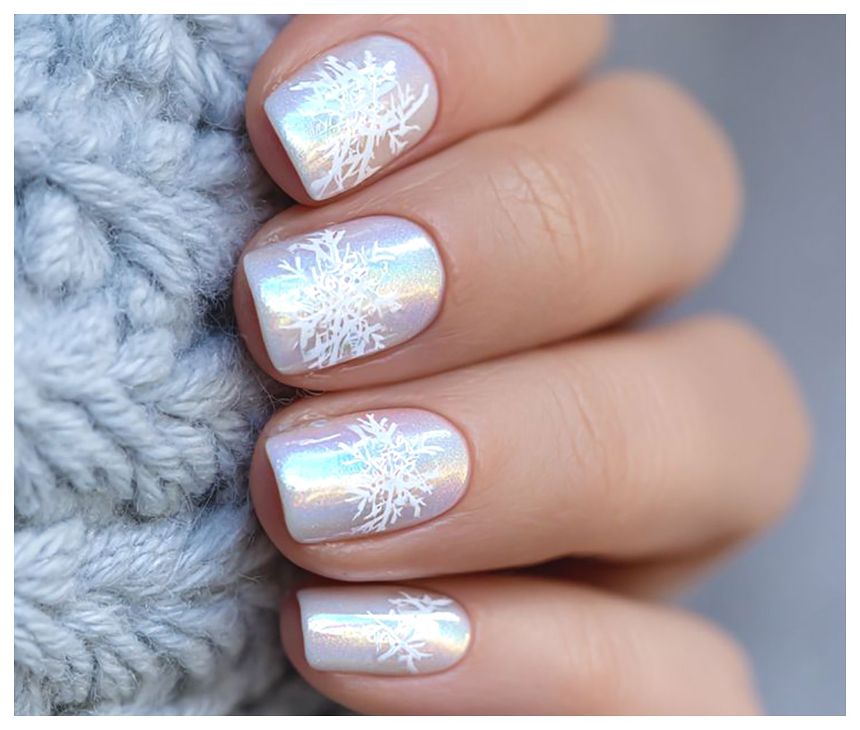 طراحی ناخن‌های زمستانی: ایده‌های زیبا و خلاقانه