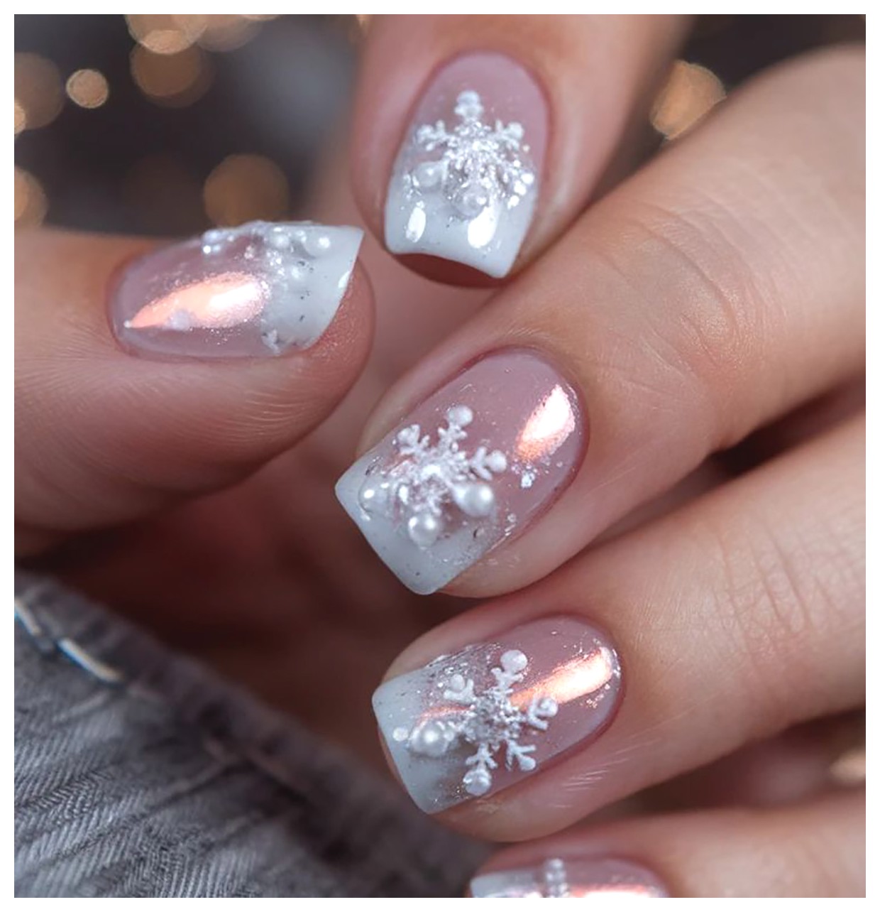 طراحی ناخن‌های زمستانی: ایده‌های زیبا و خلاقانه