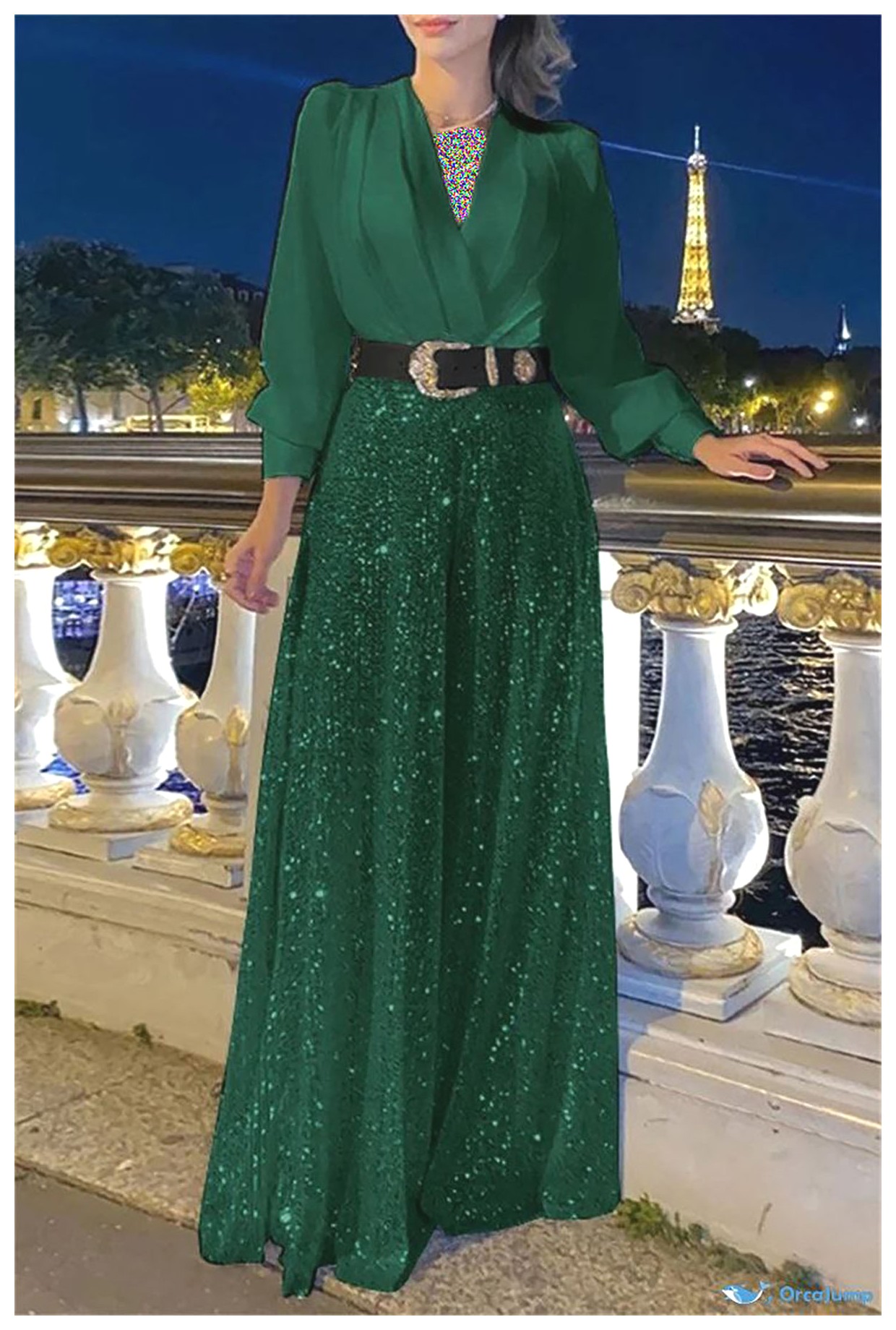 مدلهای شیک و جذاب لباس سبز مجلسی برای مهمانیها