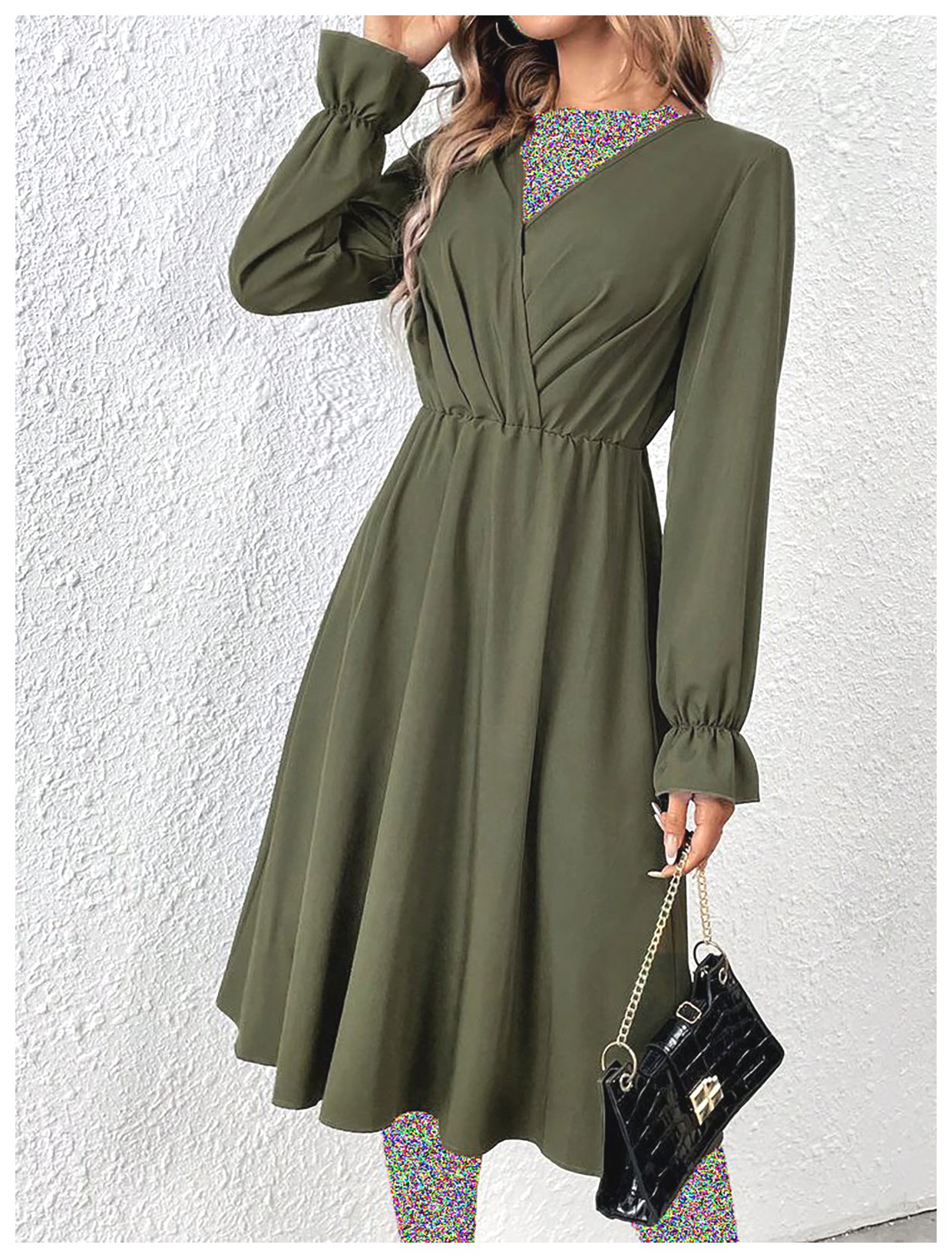 مدلهای شیک و جذاب لباس سبز مجلسی برای مهمانیها