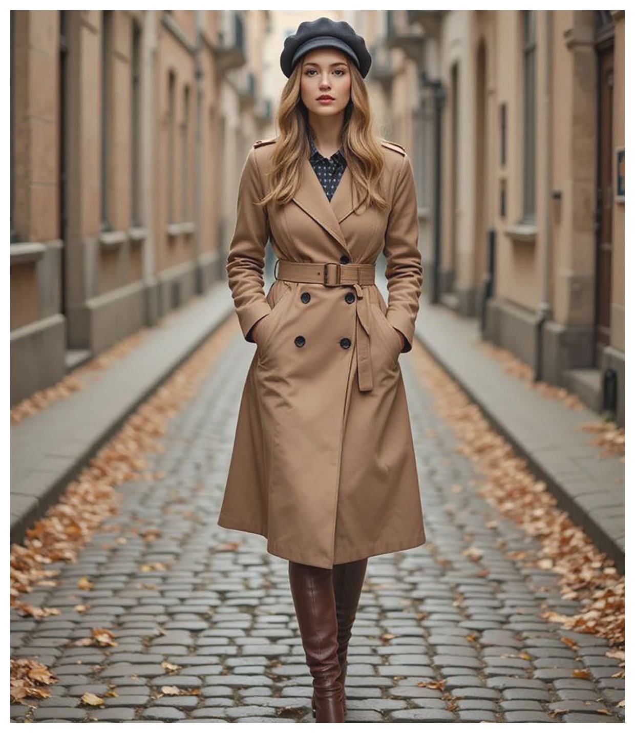 مدل بارانی شیک برای روزهای بارانی