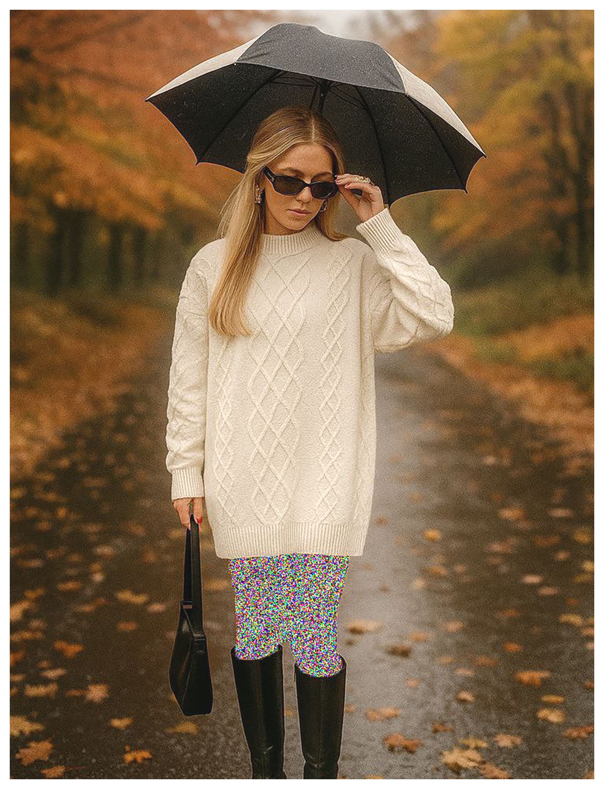 مدل بارانی شیک برای روزهای بارانی