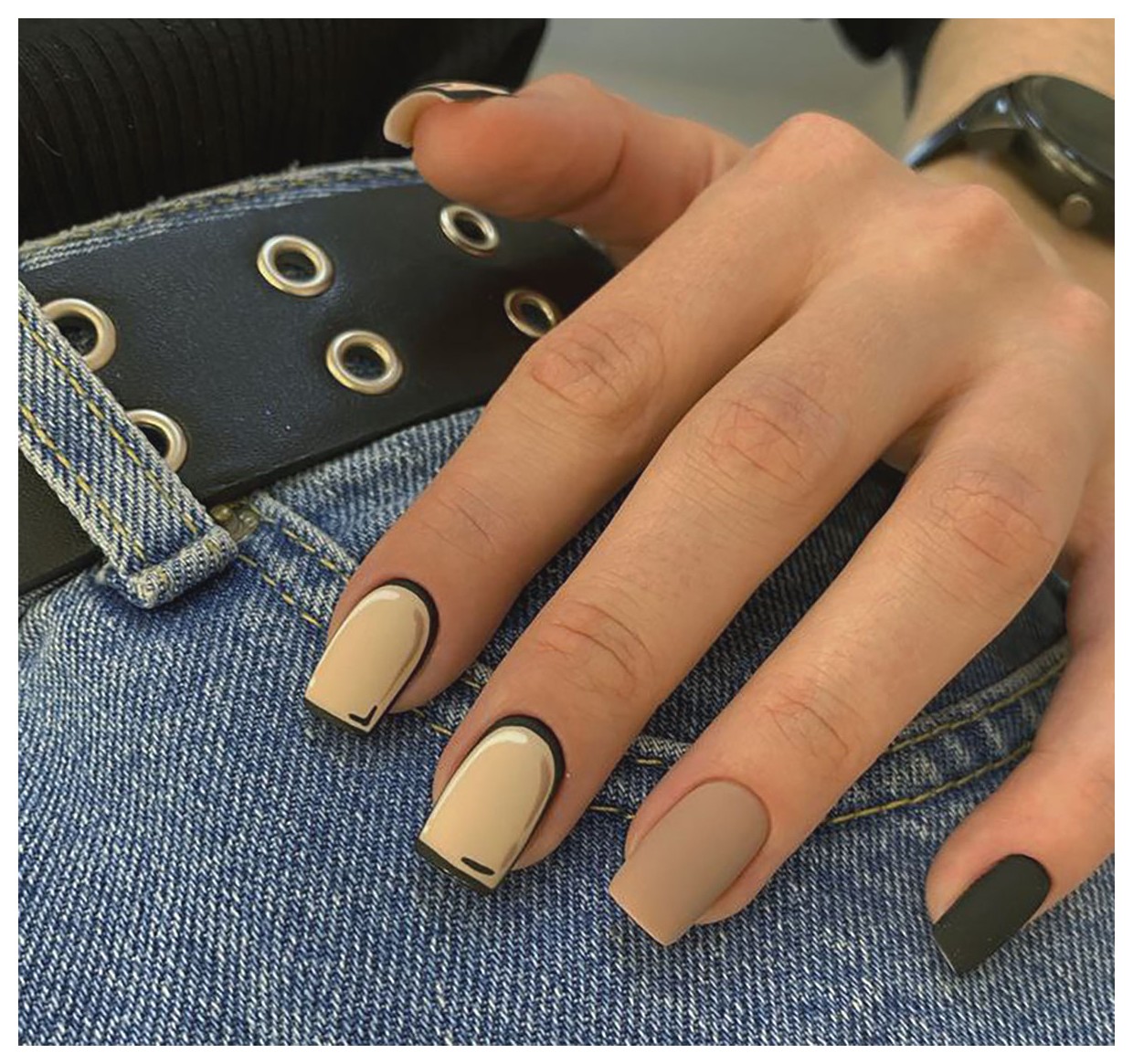 مدلهای طراحی ناخن: ایدههای زیبا و خلاقانه