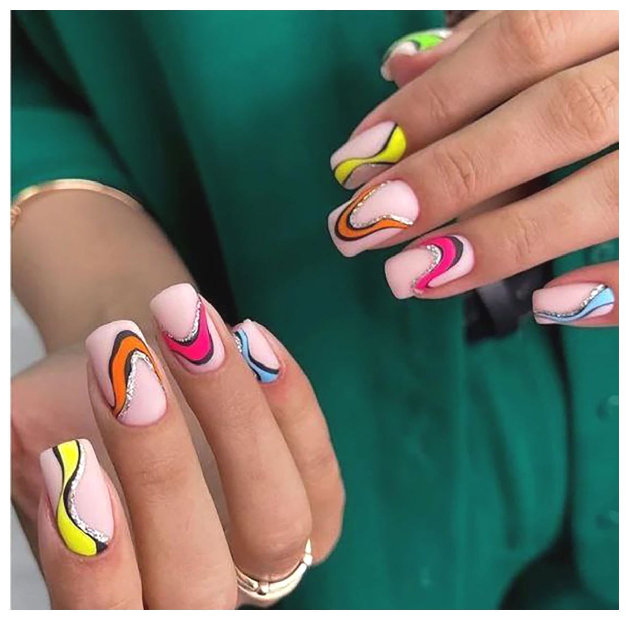 مدلهای طراحی ناخن: ایدههای زیبا و خلاقانه