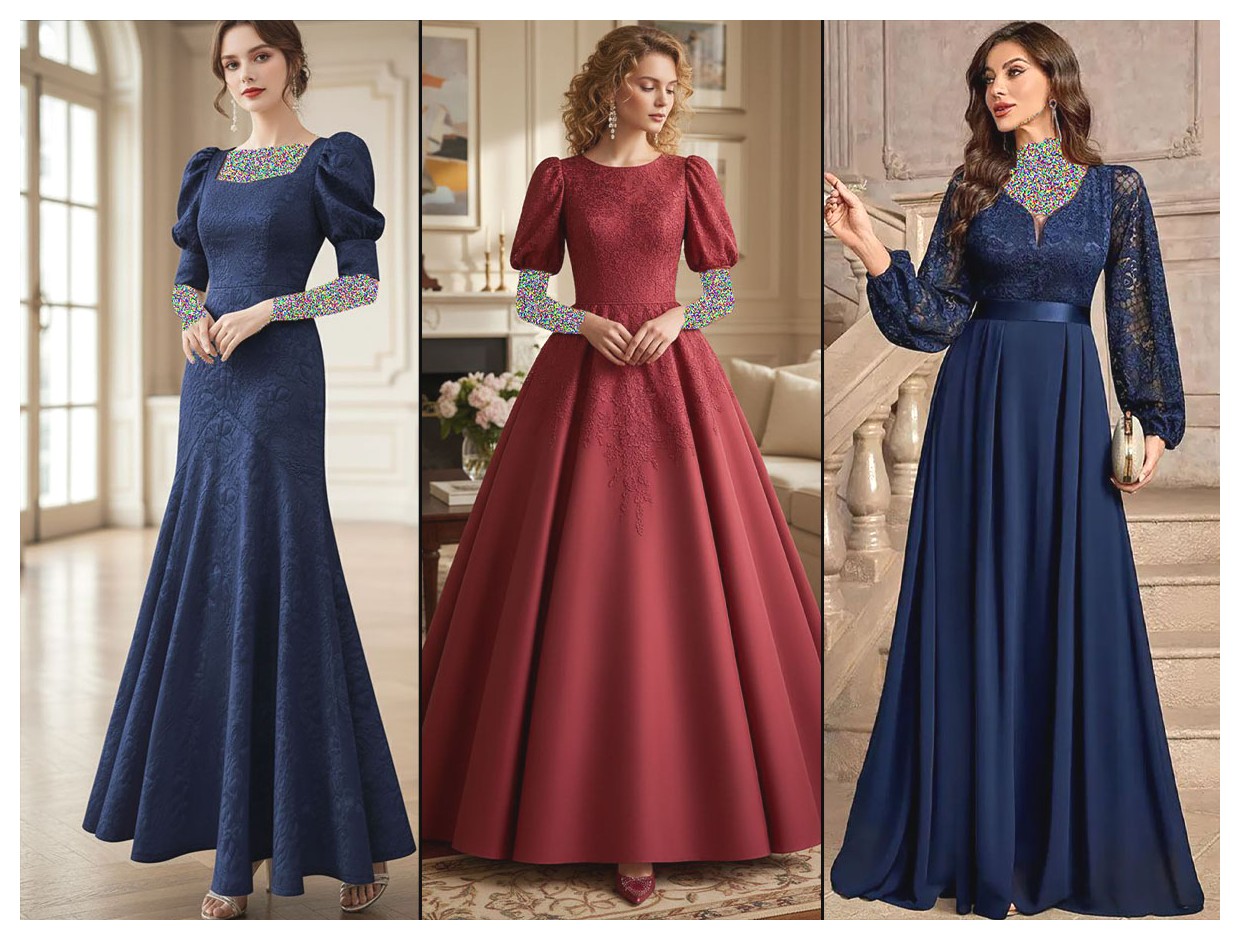 مدل‌های زیبا و شیک پیراهن مجلسی برای مهمانی‌ها