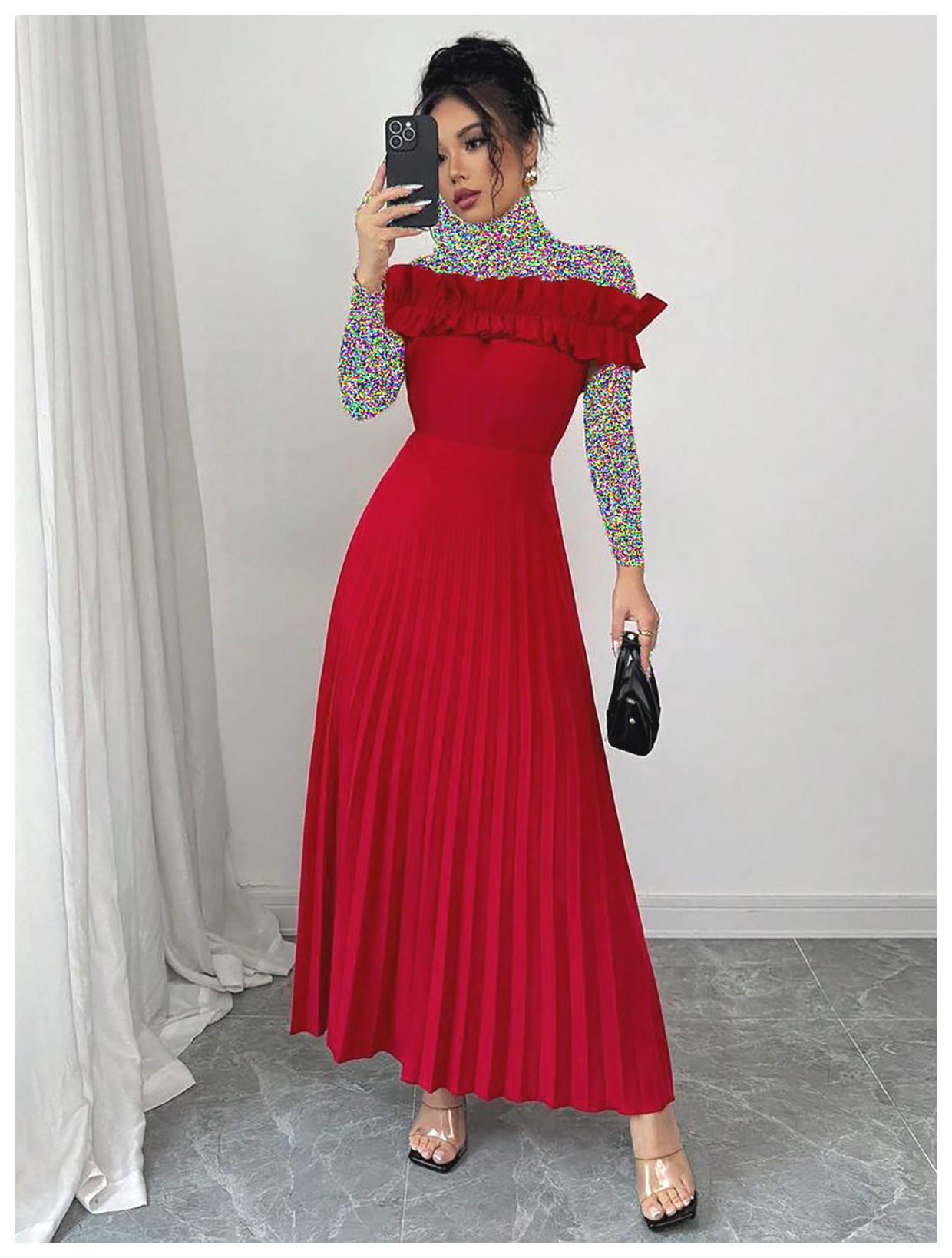 مدل‌های جذاب پیراهن مجلسی قرمز برای هر سلیقه