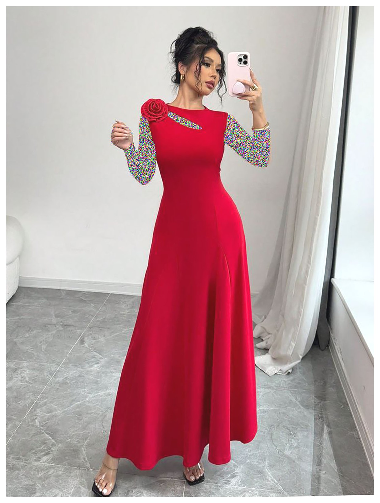 مدل‌های جذاب پیراهن مجلسی قرمز برای هر سلیقه