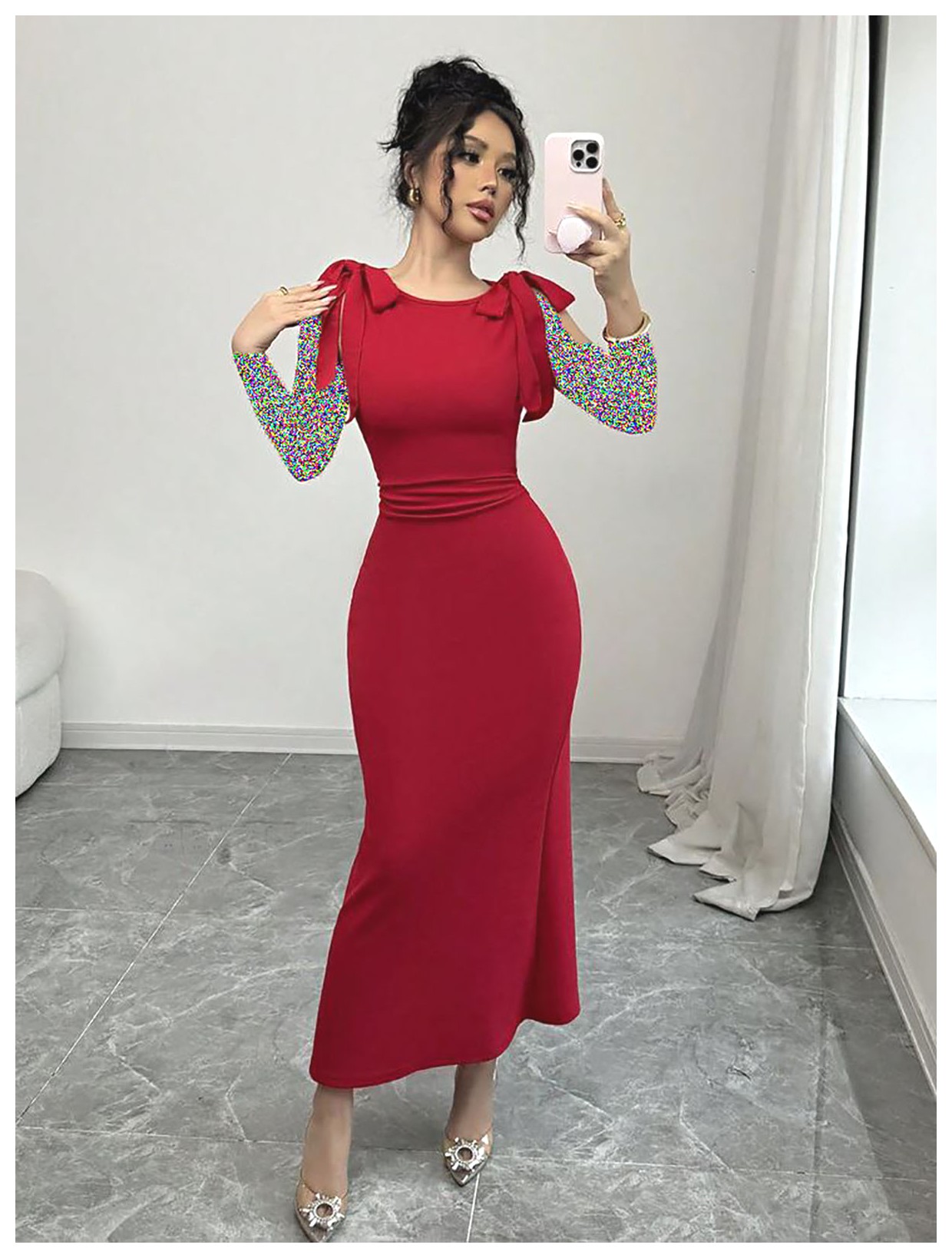 مدل‌های جذاب پیراهن مجلسی قرمز برای هر سلیقه