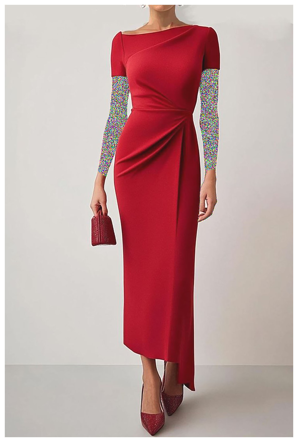 مدل‌های جذاب پیراهن مجلسی قرمز برای هر سلیقه