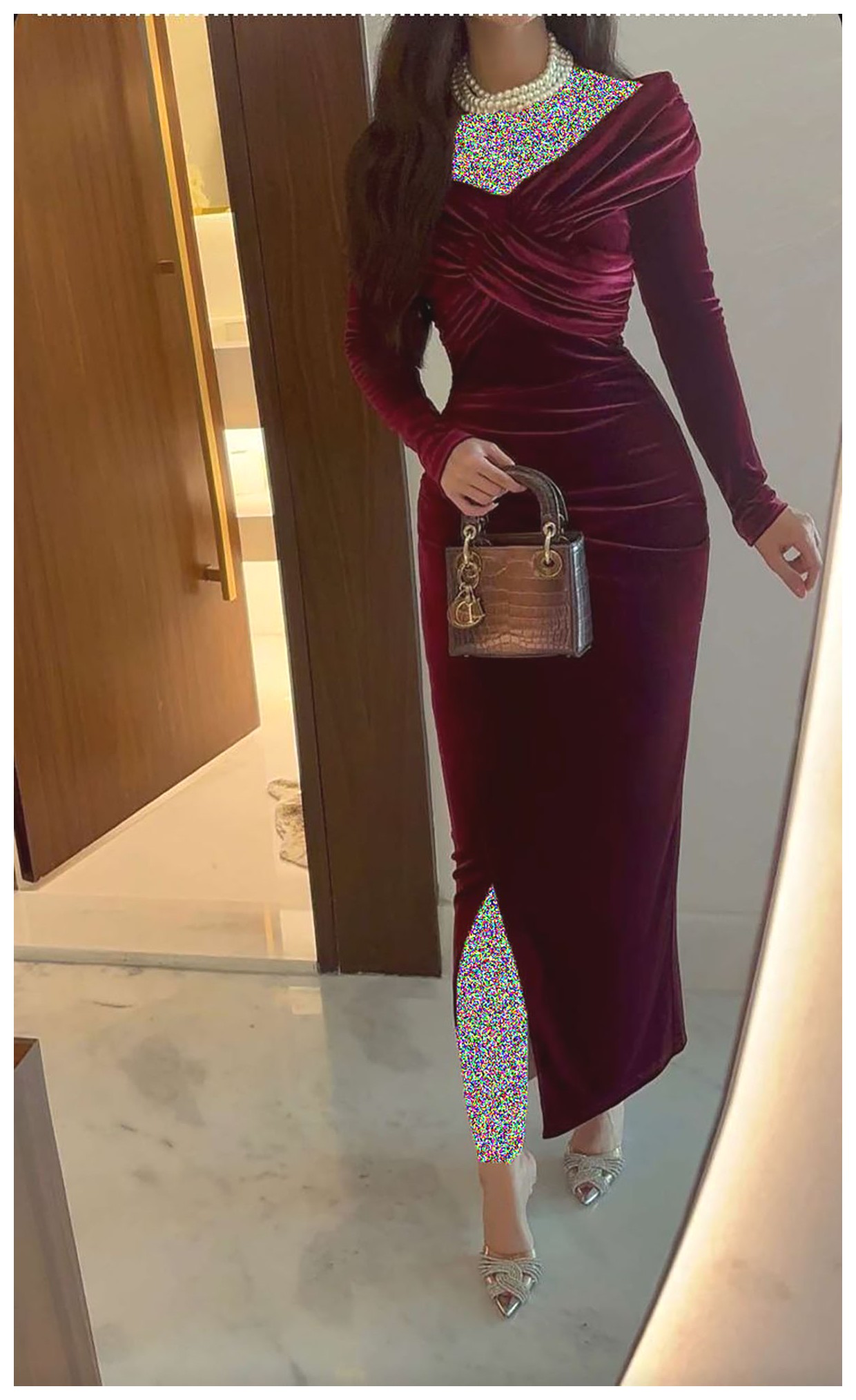 راهنمای انتخاب پیراهن مجلسی پوشیده برای استایل شیک و مدرن