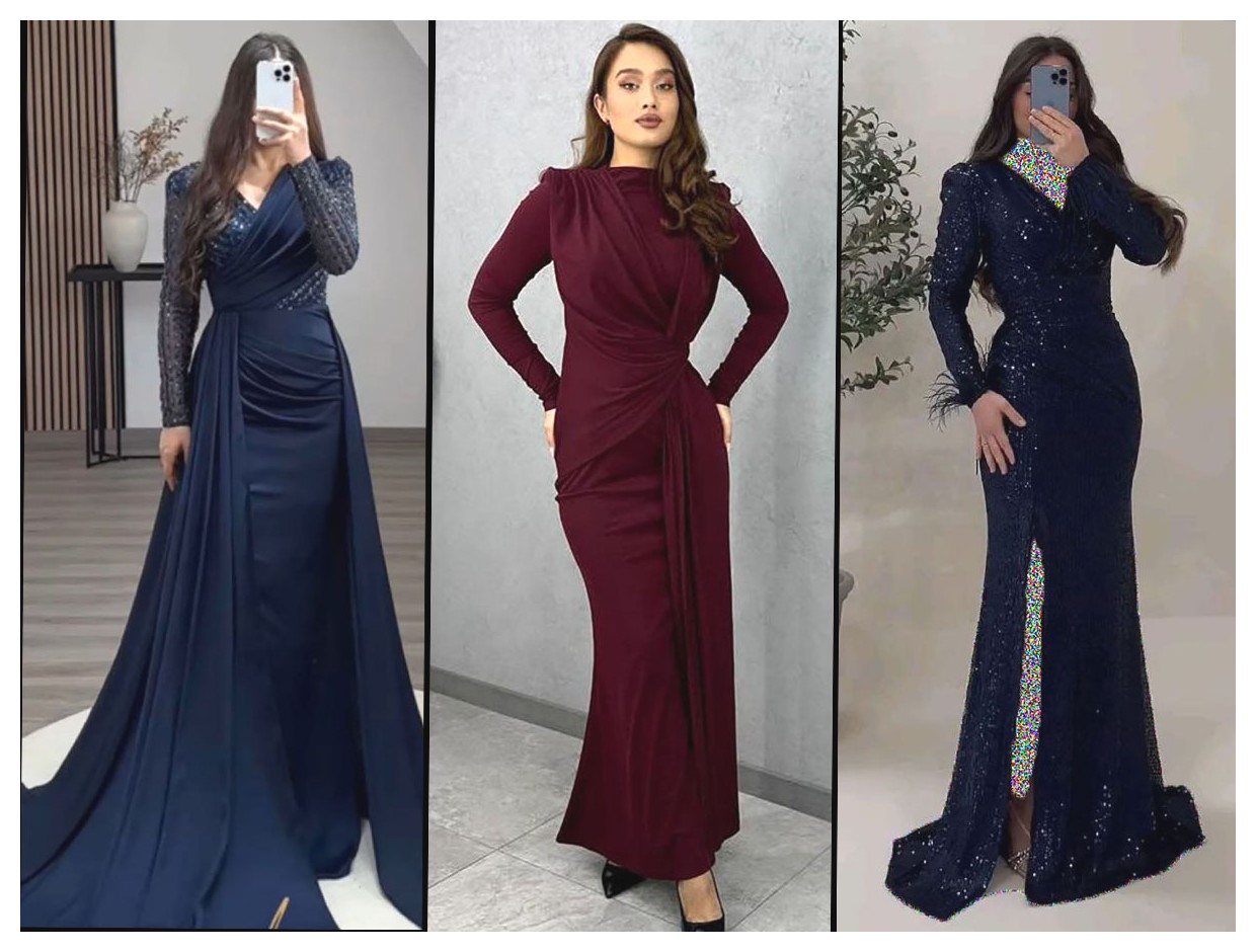 راهنمای انتخاب پیراهن مجلسی پوشیده برای استایل شیک و مدرن