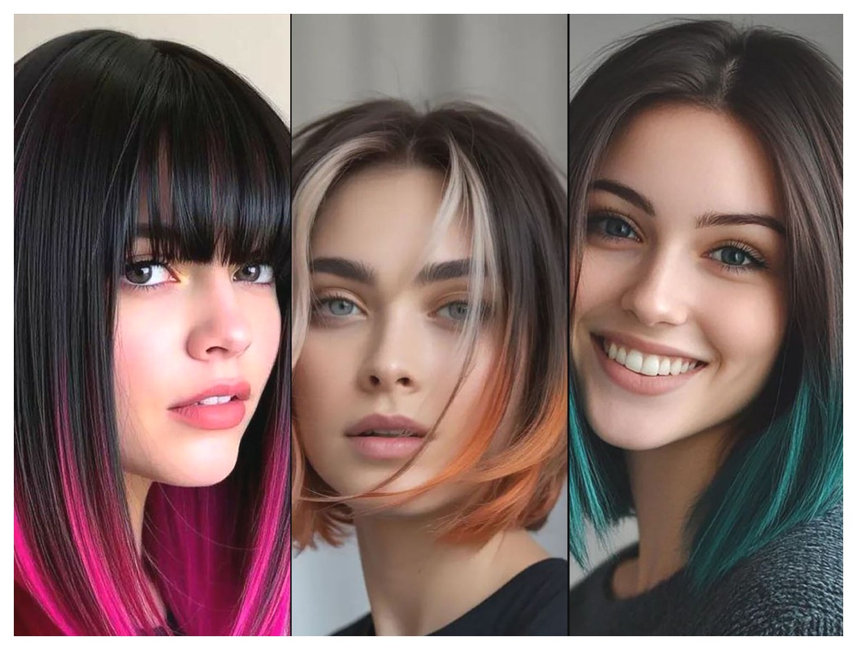 رنگ مو فانتزی: جدیدترین ترندهای رنگ مو برای سال 2025