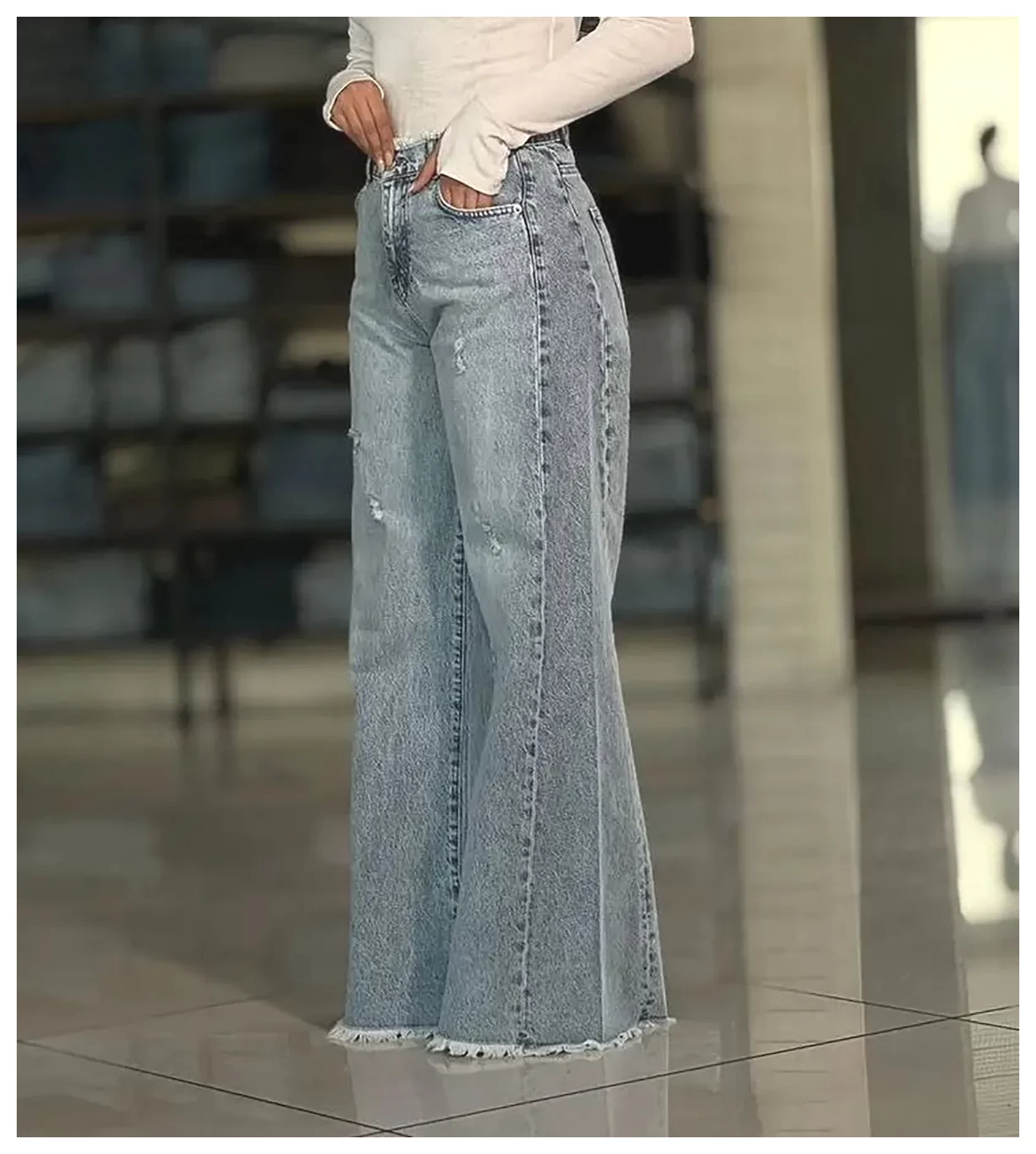 جدیدترین مدلهای شلوار جین دخترانه: ترندهای امسال