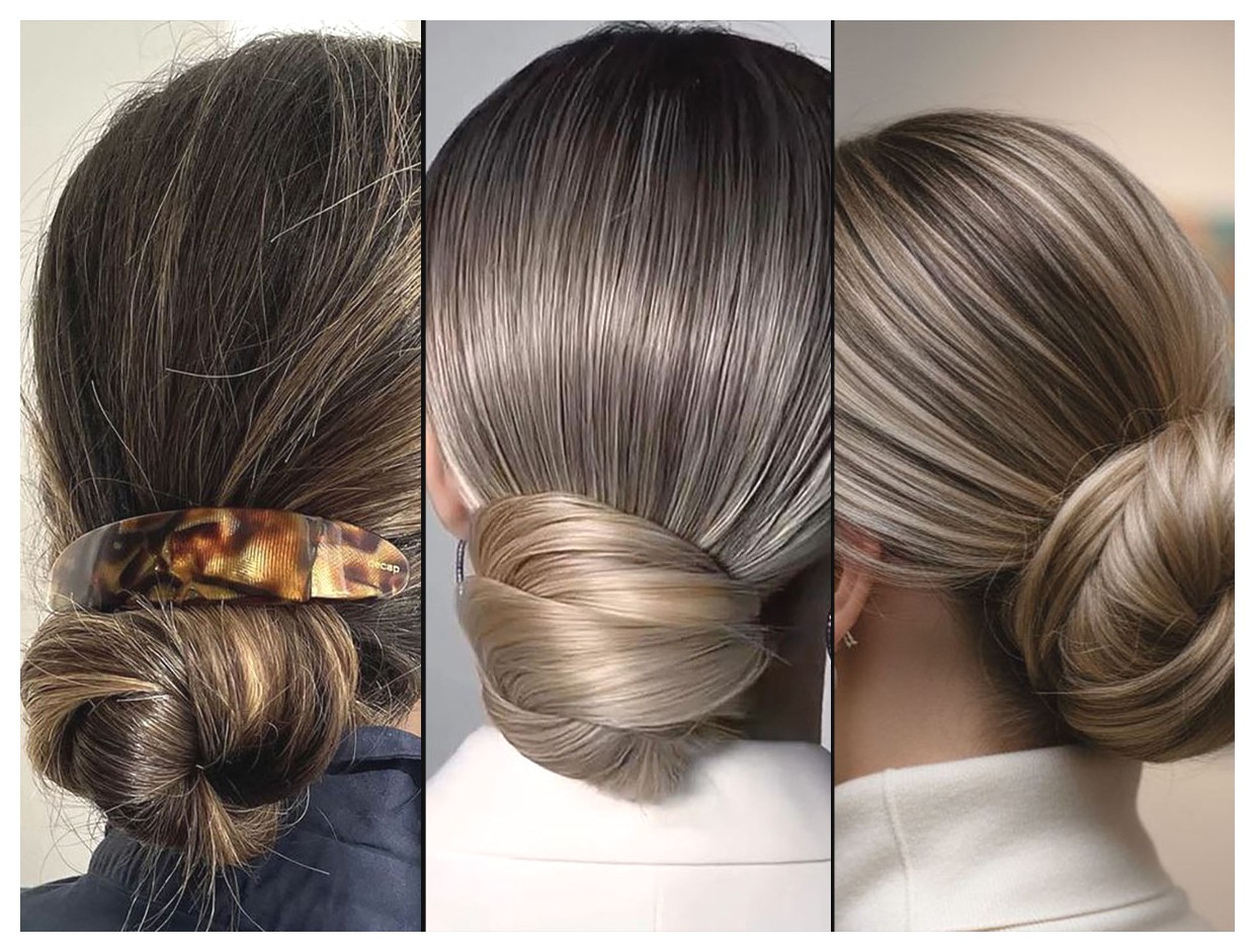 مدل‌های شینیون ساده و شیک برای هر مناسبتی