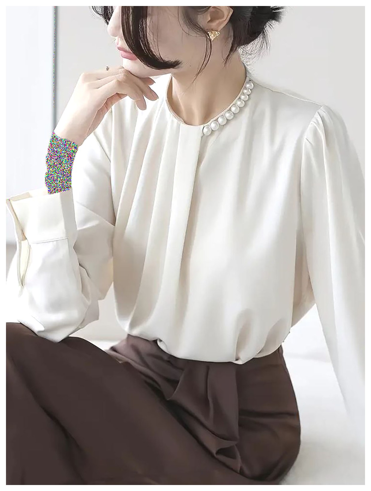 شومیز سفید: راهنمای انتخاب و ست کردن با لباسهای مختلف