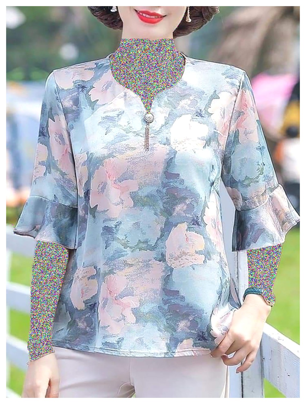 شومیز دخترانه مجلسی: شومیز حریر با طرحهای زیبا