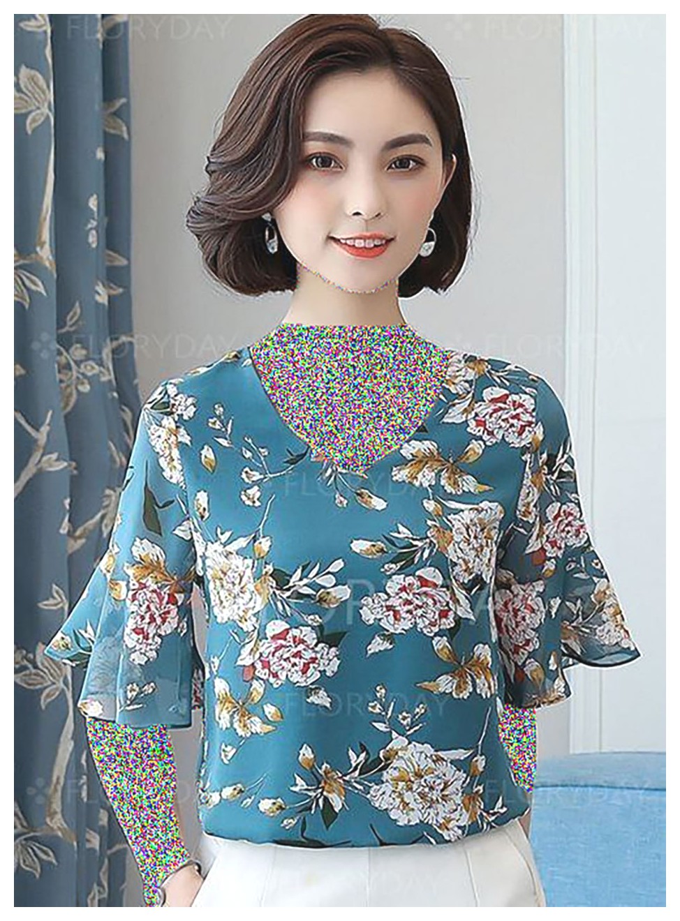 شومیز دخترانه مجلسی: شومیز حریر با طرحهای زیبا