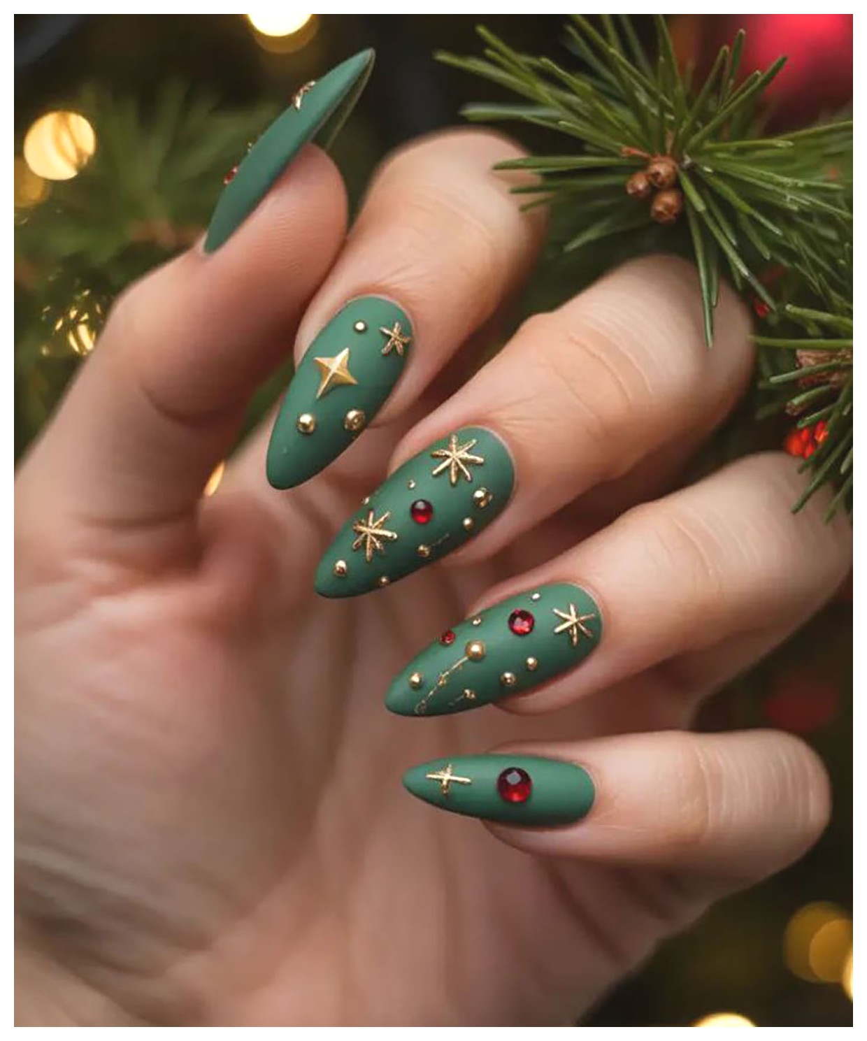 راهنمای طراحی ناخن سبز: ایدهها و نکات جذاب