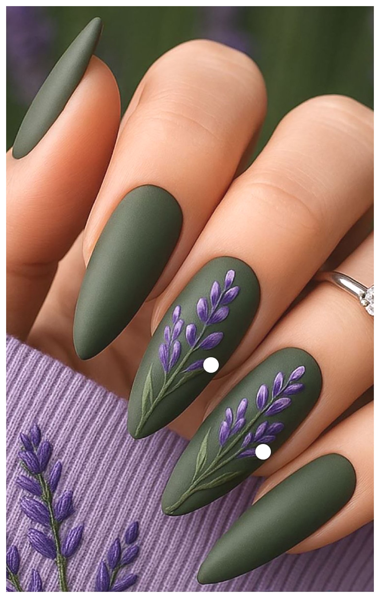 راهنمای طراحی ناخن سبز: ایدهها و نکات جذاب