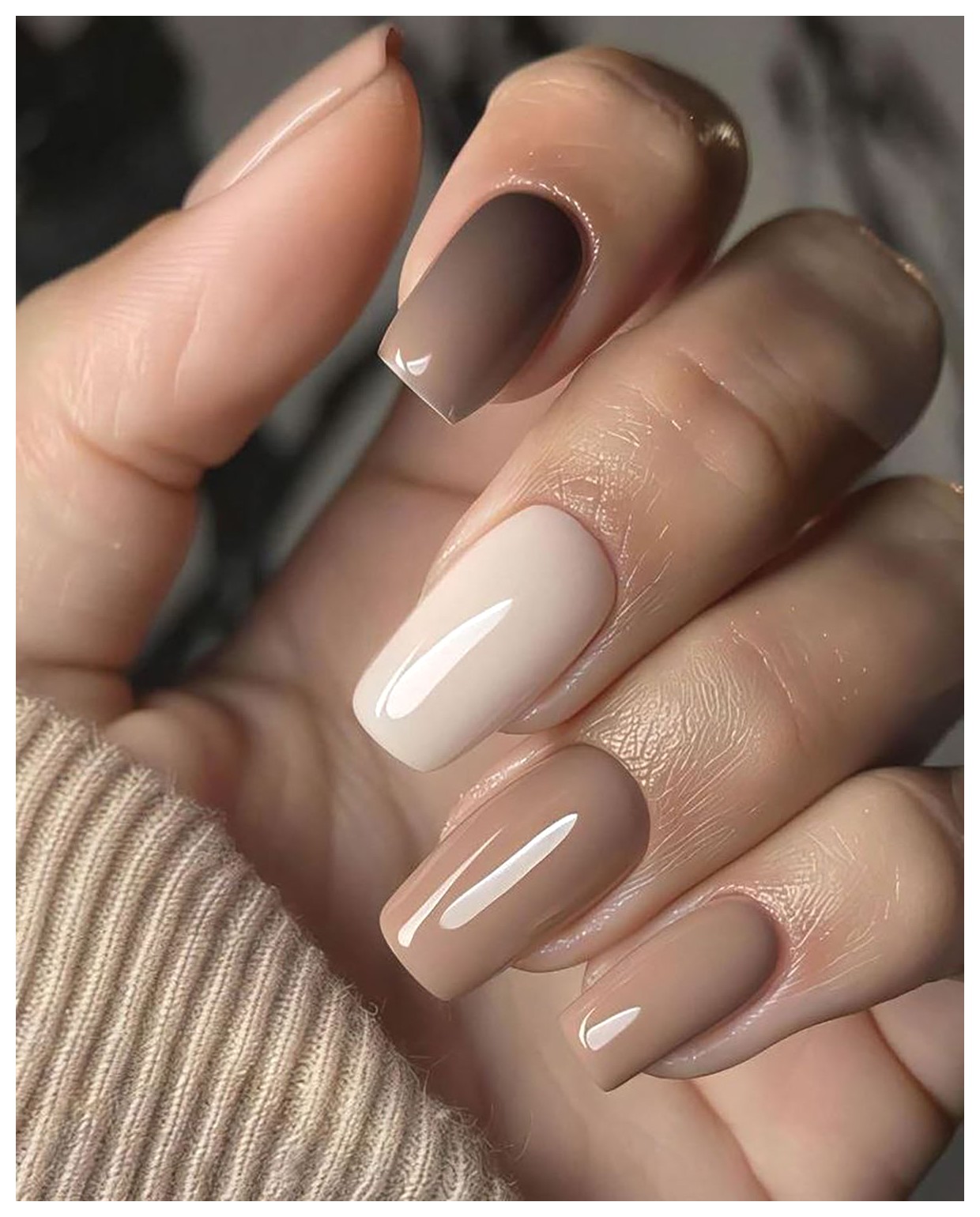 مدل‌های شیک و جذاب ناخن پاییزی برای شما