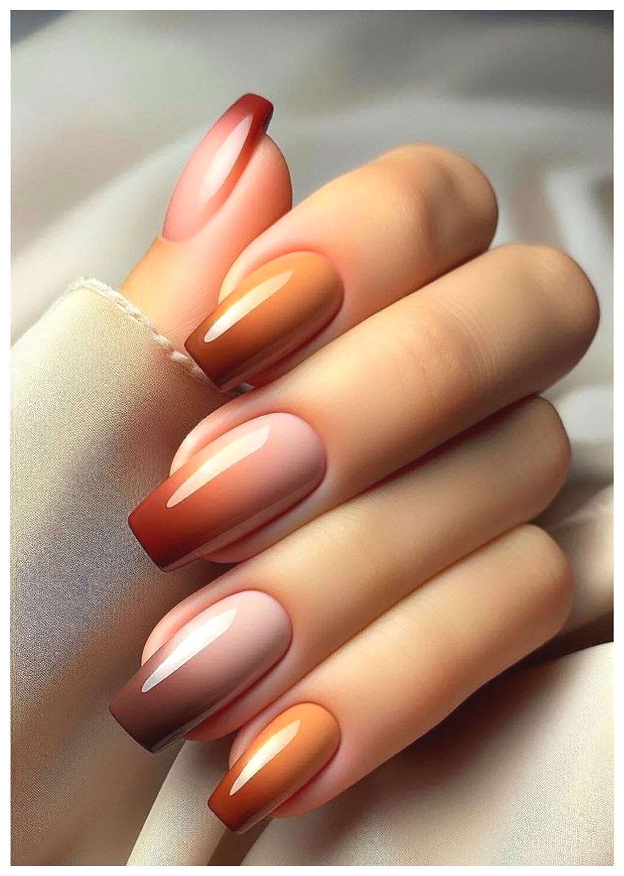 مدل‌های شیک و جذاب ناخن پاییزی برای شما