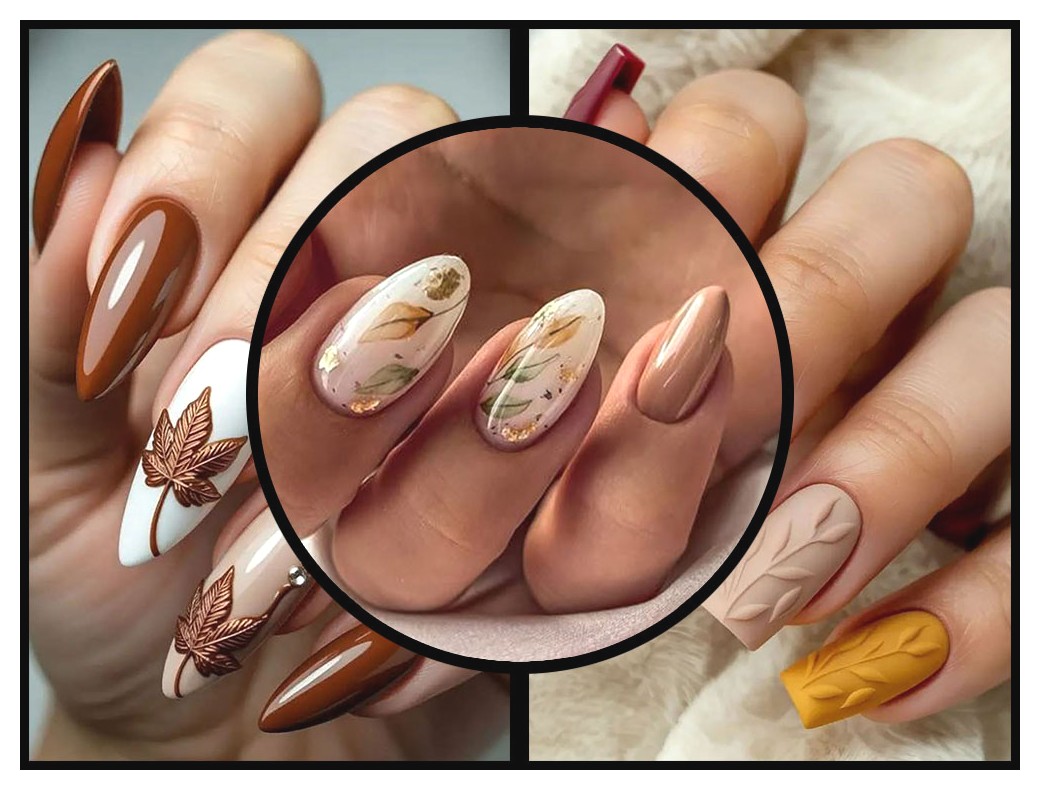 مدل‌های شیک و جذاب ناخن پاییزی برای شما