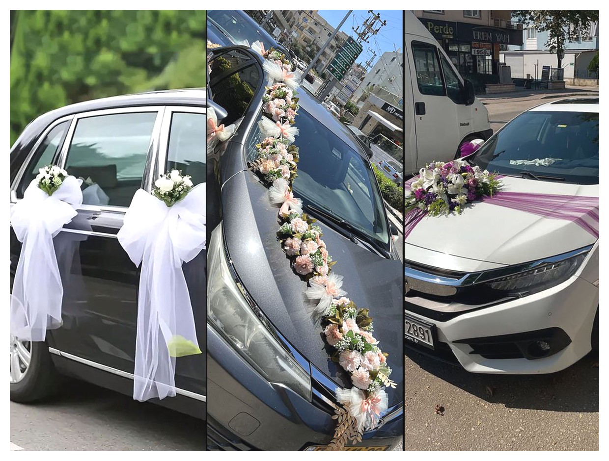 تزیین ماشین عروس: ایدههای خلاقانه و جذاب