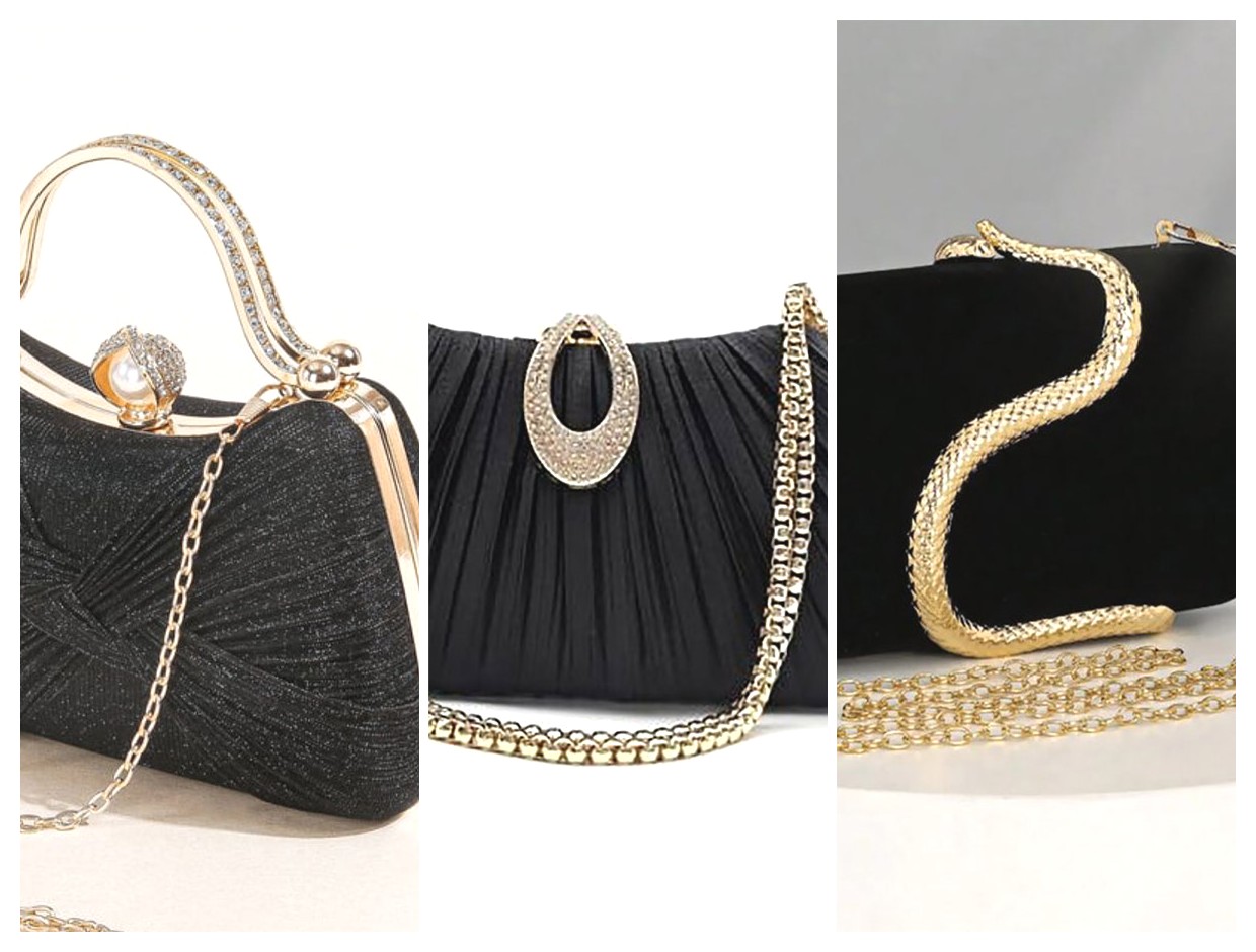 کیف شب مشکی: انتخابی شیک و جذاب برای مهمانی‌ها