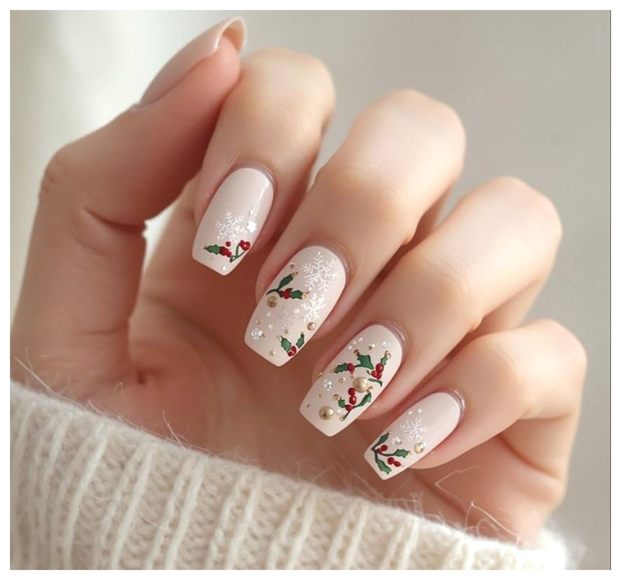 طراحی ناخن کریسمس: ایدههای زیبا و خلاقانه برای جشنهای سال نو