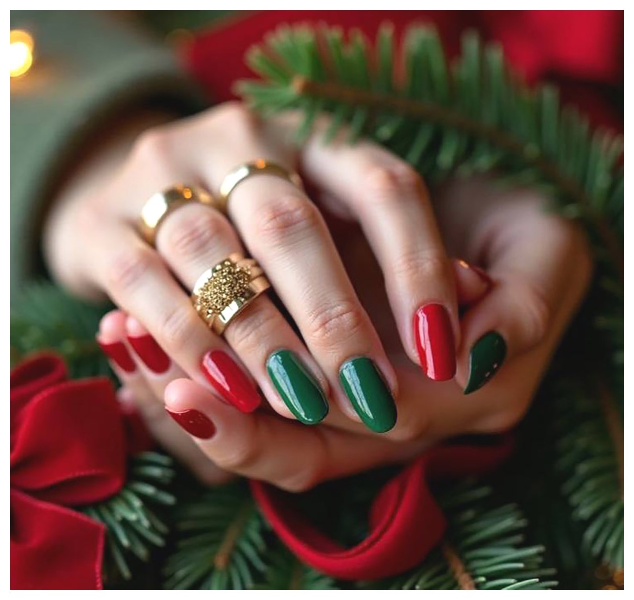 طراحی ناخن کریسمس: ایدههای زیبا و خلاقانه برای جشنهای سال نو