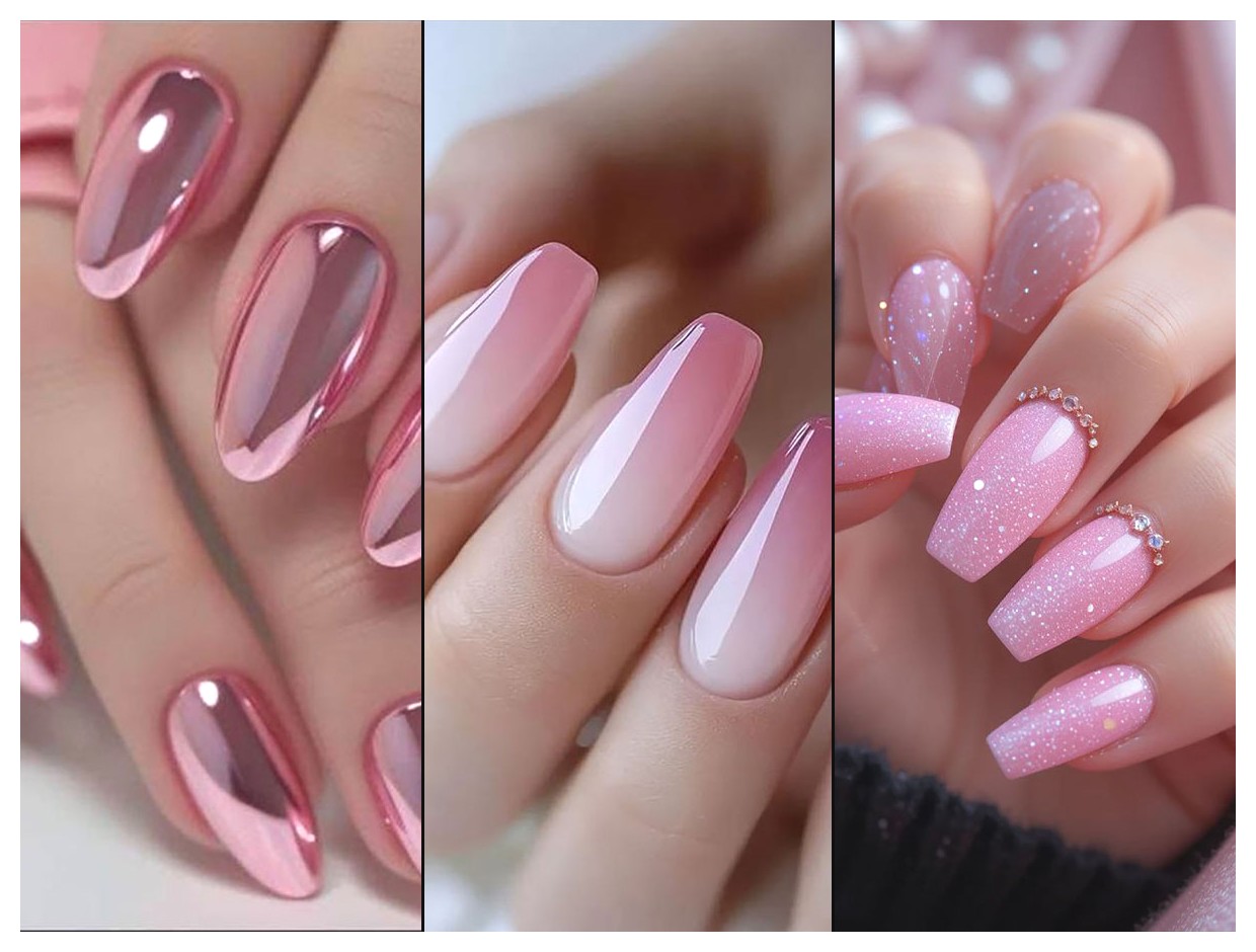 دیزاین ناخن صورتی: ایدههای زیبا برای طراحی ناخنهای شما