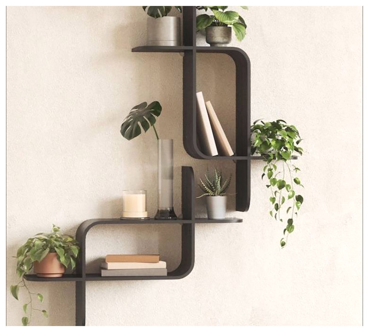 قفسه دیواری دکوری: زیبایی و کاربرد در دکوراسیون داخلی