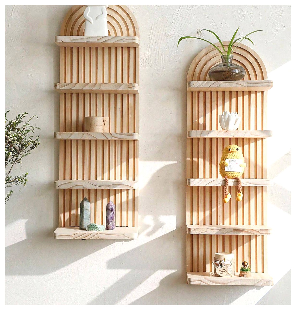 قفسه دیواری دکوری: زیبایی و کاربرد در دکوراسیون داخلی