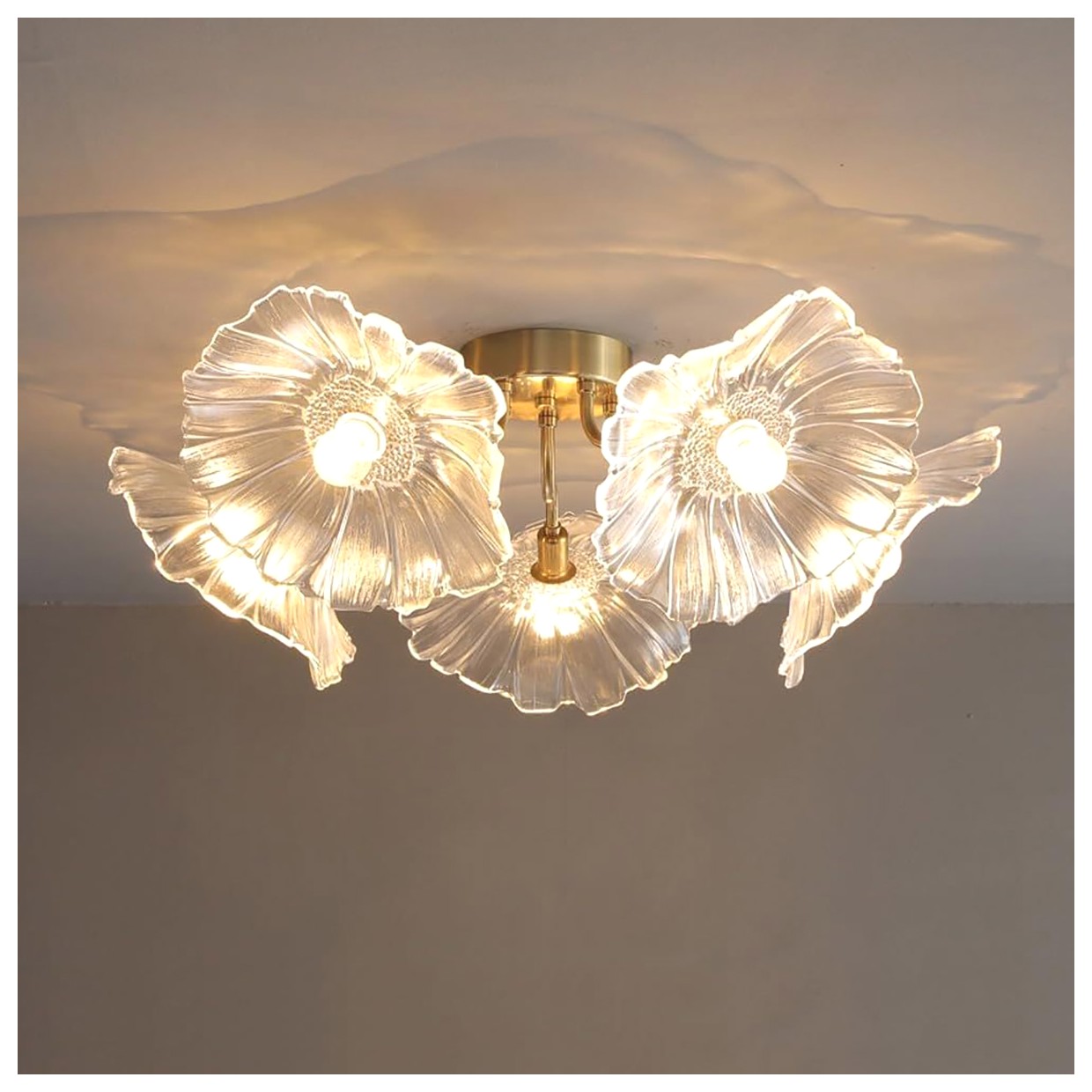 چراغ آویز گلدار: زیبایی و شکوه در دکوراسیون منزل