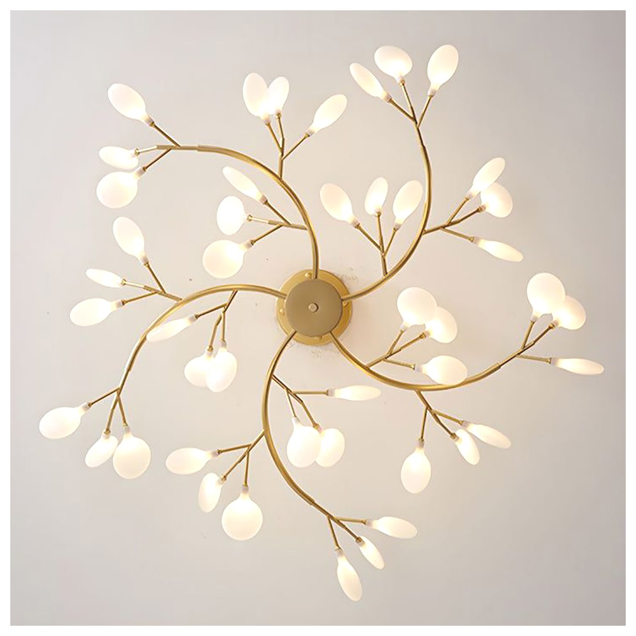 چراغ آویز گلدار: زیبایی و شکوه در دکوراسیون منزل